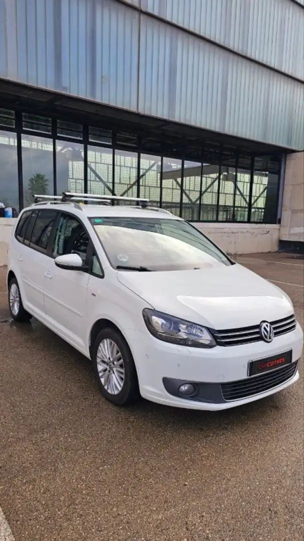 Volkswagen Touran 2.0TDI CR BMT Advance DSG 110kW Blanco - 2
