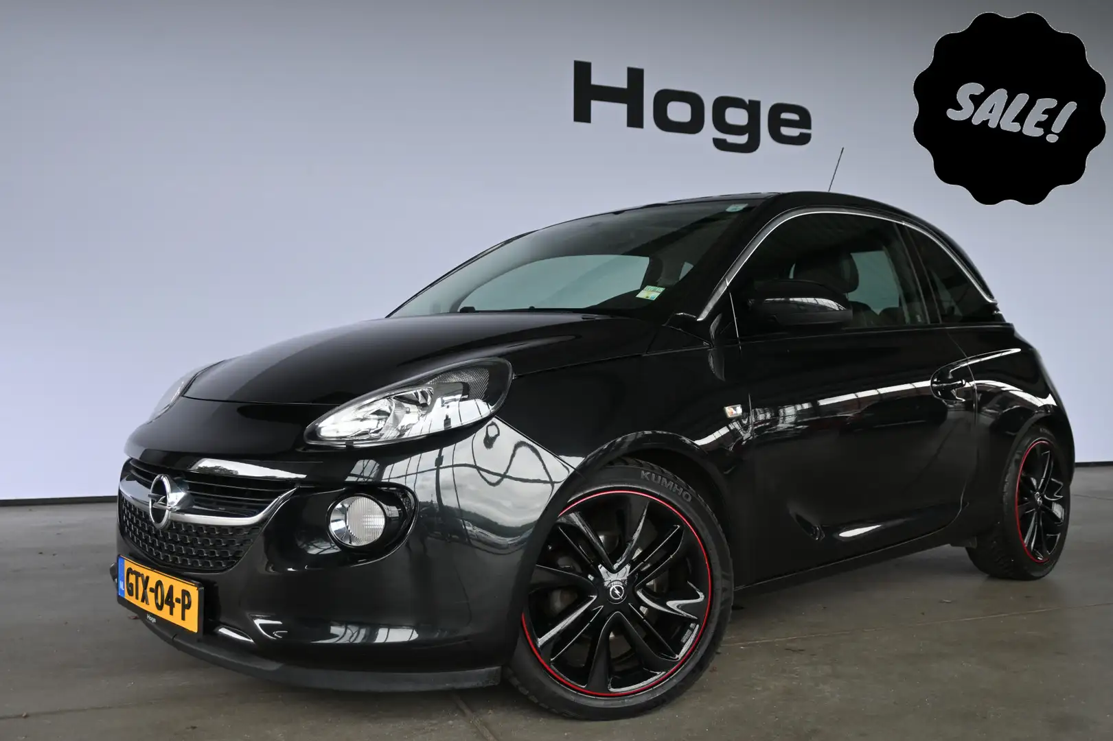 Opel Adam 1.4 Glam Clima Cruise Control Panoramadak 100% Ond Чорний - 1