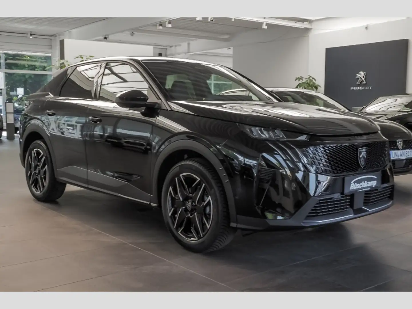 Peugeot 3008 Neuer Allure 1.2 Voll-LED Leder 360-Kam Navi Allwe Schwarz - 2