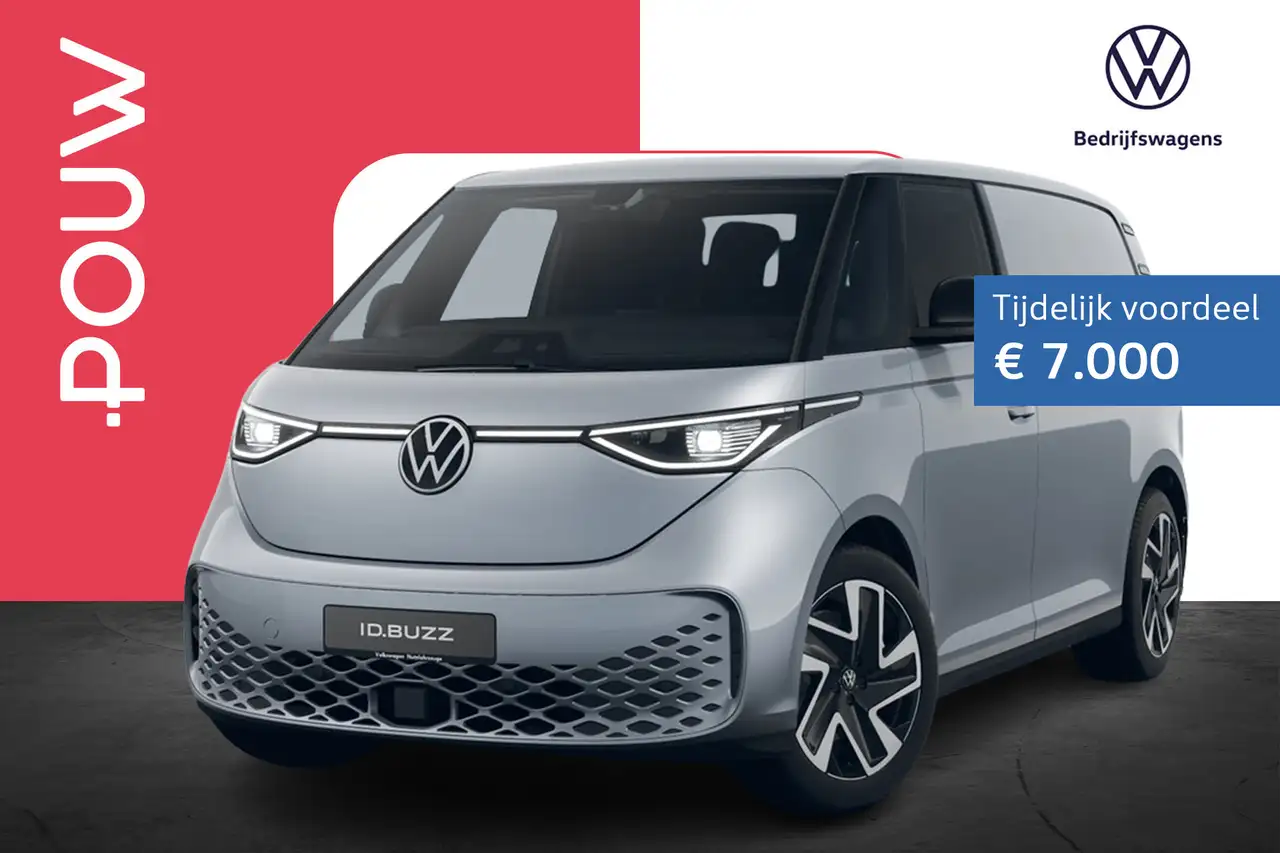 Volkswagen ID. Buzz Cargo 286pk Bulli Limited Edition 79 kWh | 20" Velgen | — photo 1 of 16