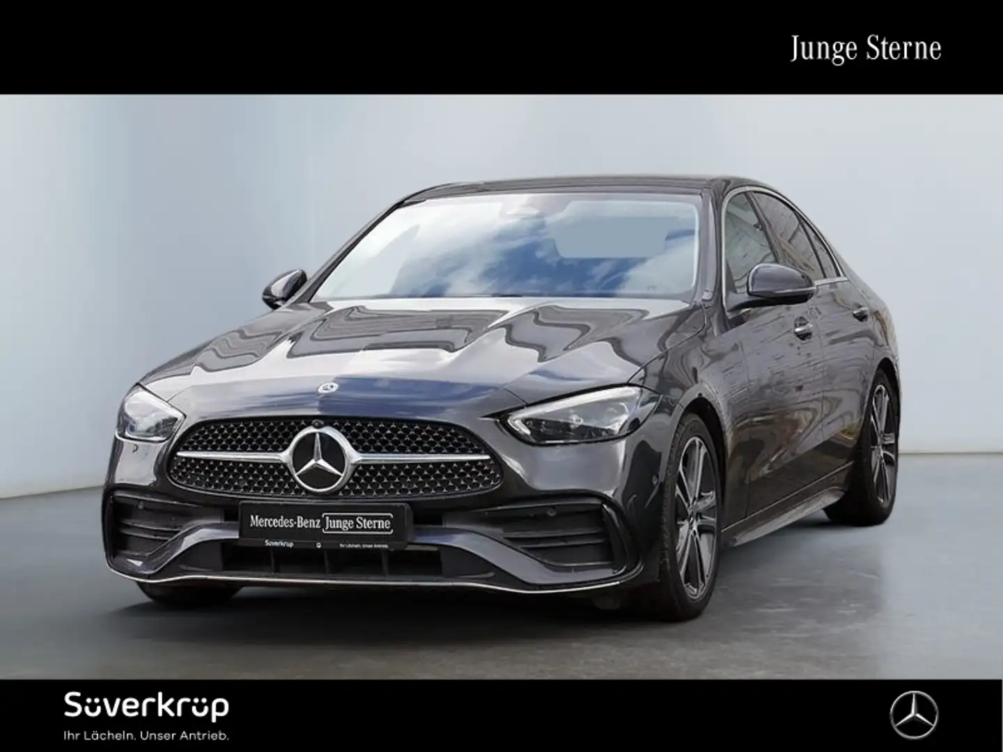 Mercedes-Benz C 220 d // AMG PREMIUM SPUR 360 PDC SHZ MEMO Gris - 2