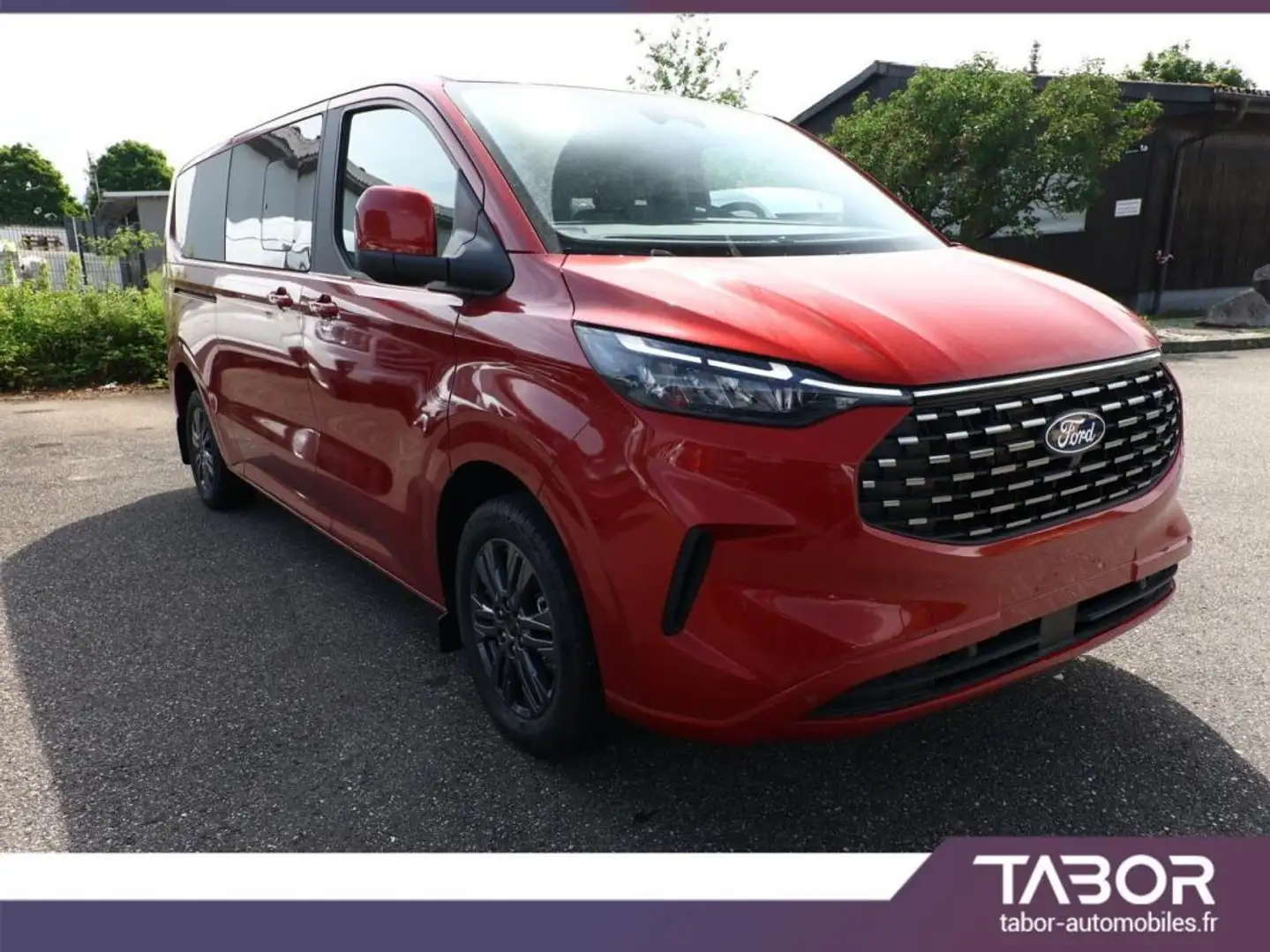 Ford Tourneo Custom Custom TDCi 170 Aut Tit 320L2 ACC Rojo - 2