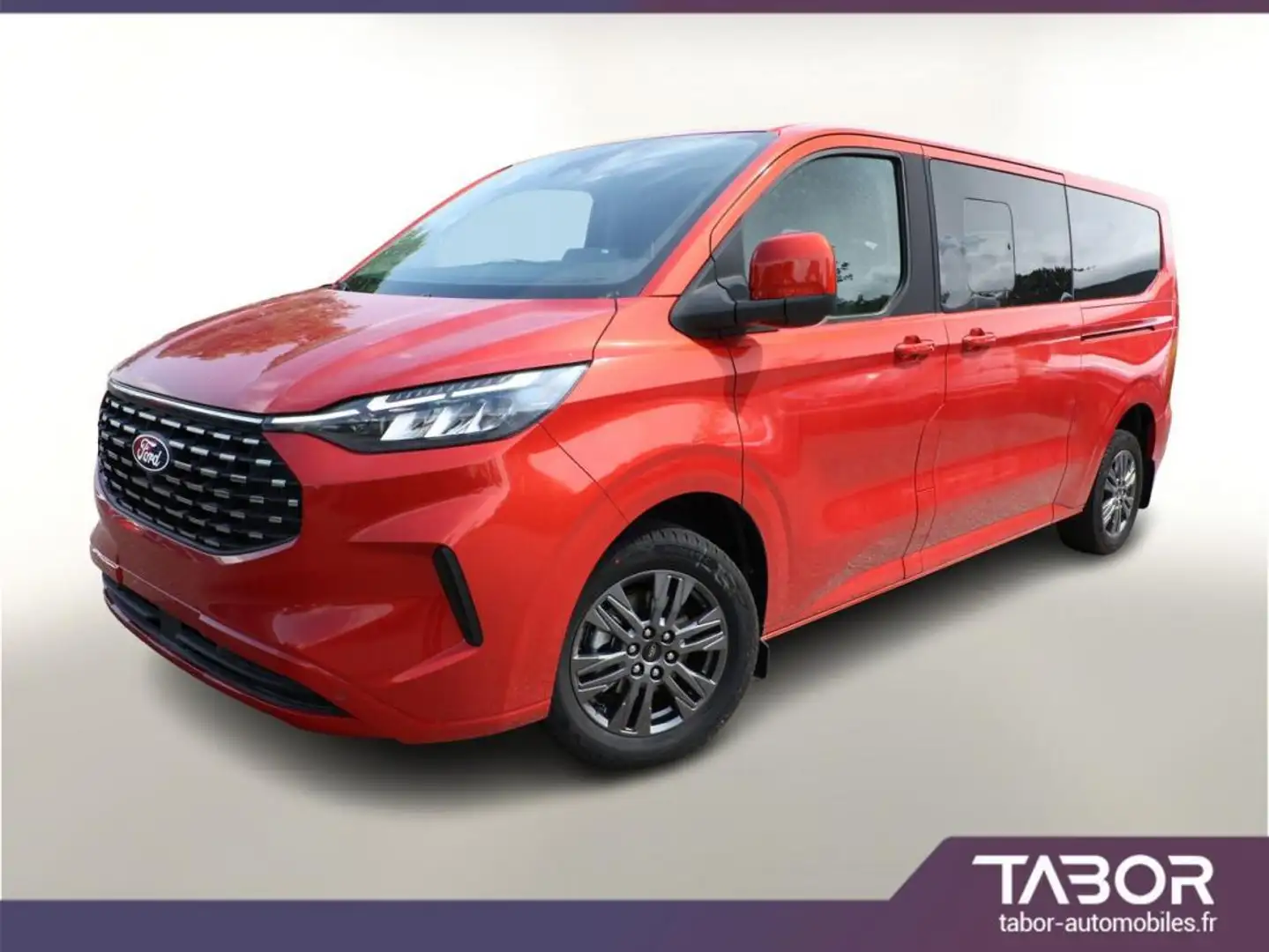 Ford Tourneo Custom Custom TDCi 170 Aut Tit 320L2 ACC Rojo - 1