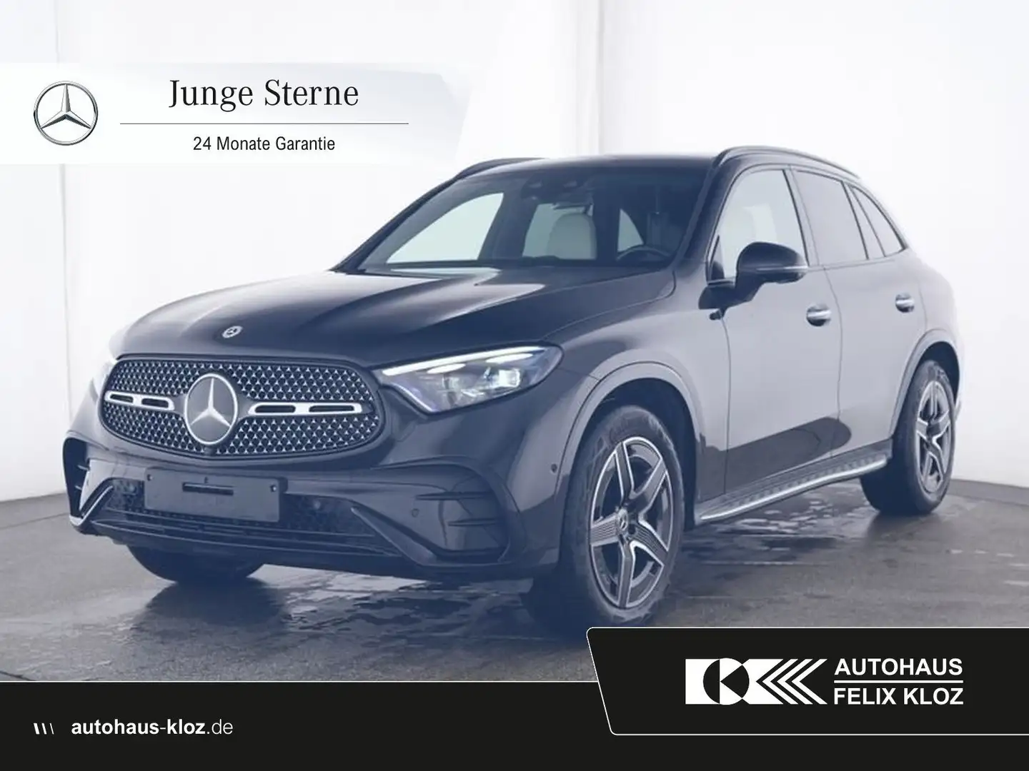 Mercedes-Benz GLC 300 d 4M AMG*Pano*HUD*Burmester*Distron*360* Noir - 1