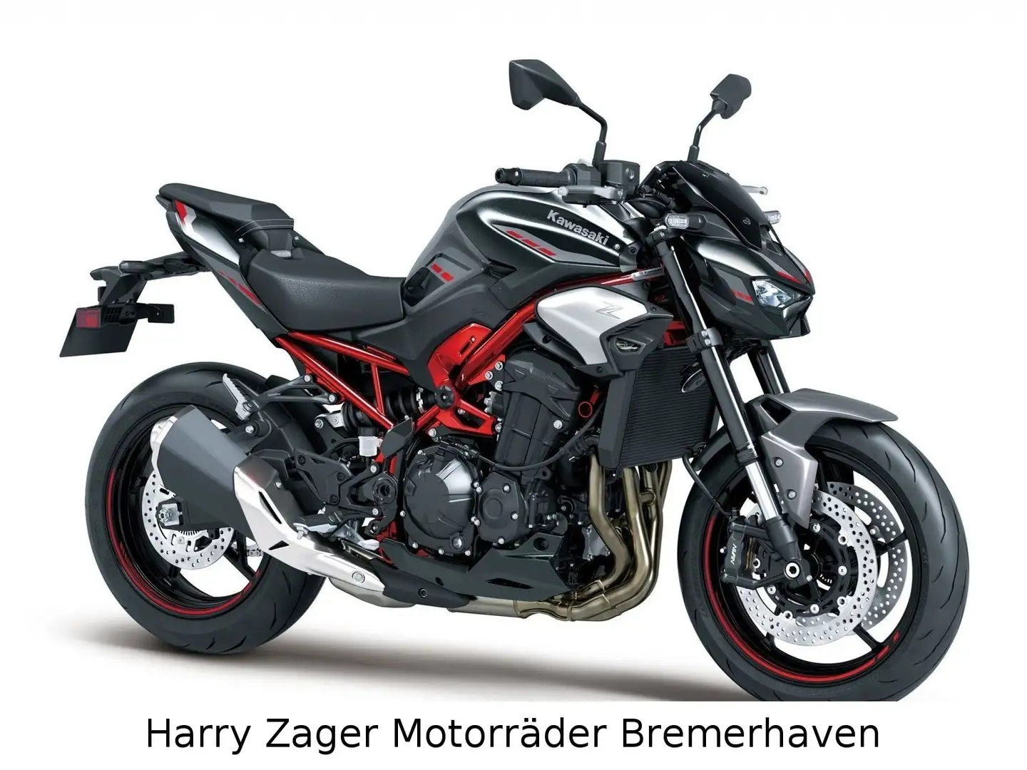 Kawasaki Z 900 70kW sofort lieferbar! 800,- Starterbonus Rot - 1
