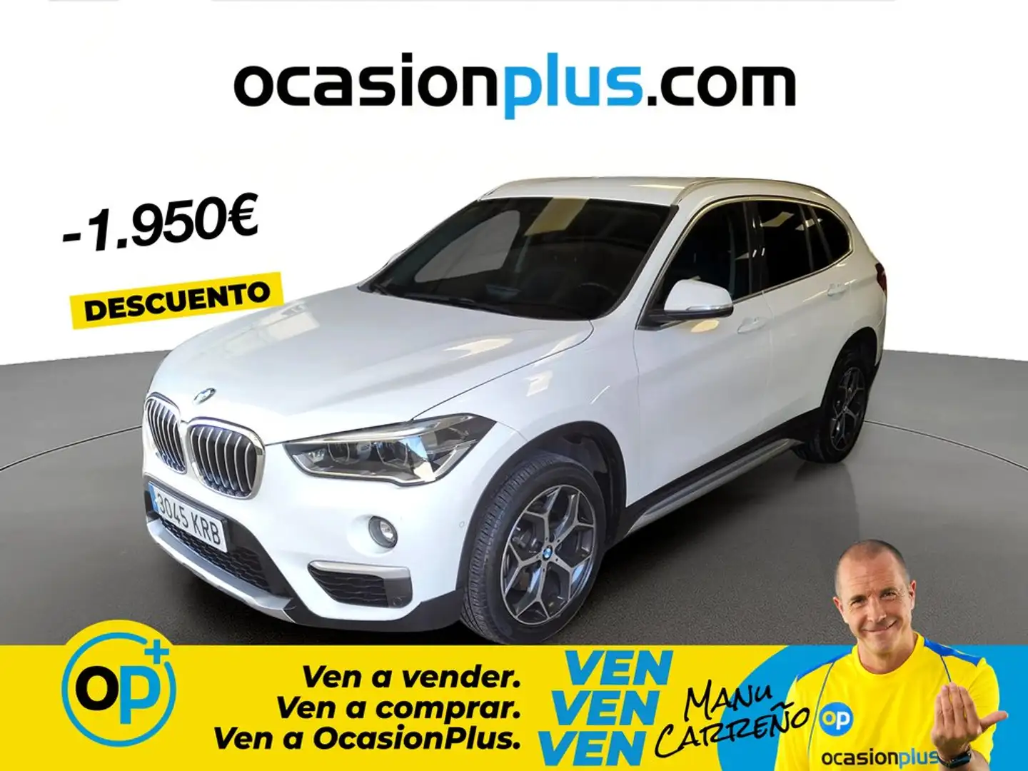BMW X1 sDrive 18dA Blanco - 1
