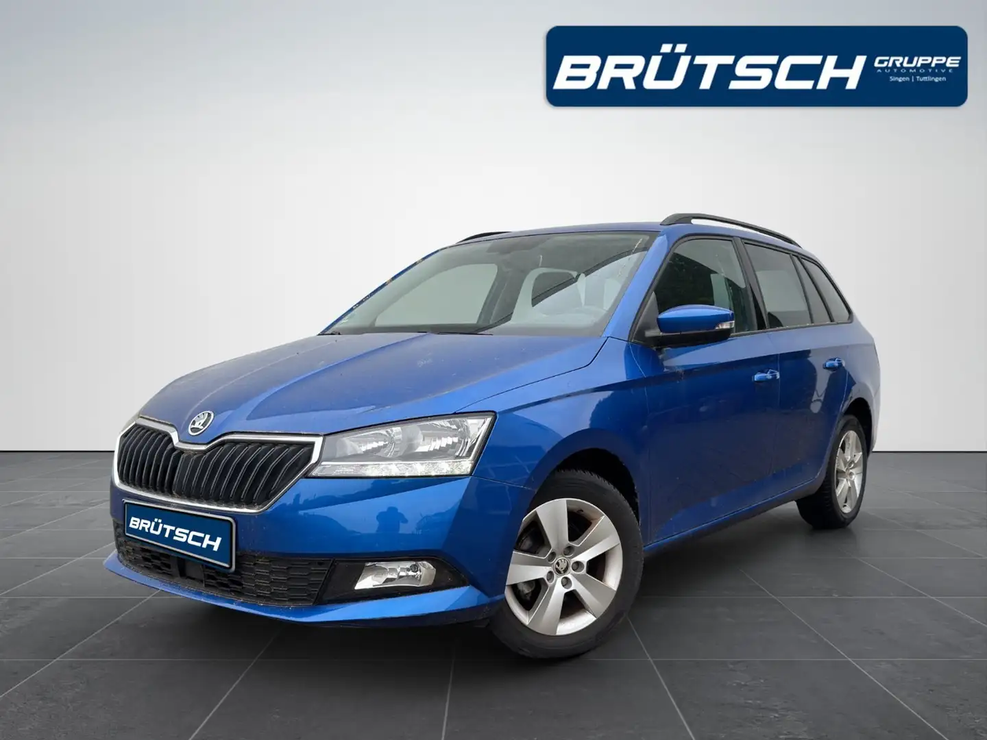 Skoda Fabia Combi 1.0 TSI Style KLIMA / SITZHEIZUNG / ALU / KA Niebieski - 1