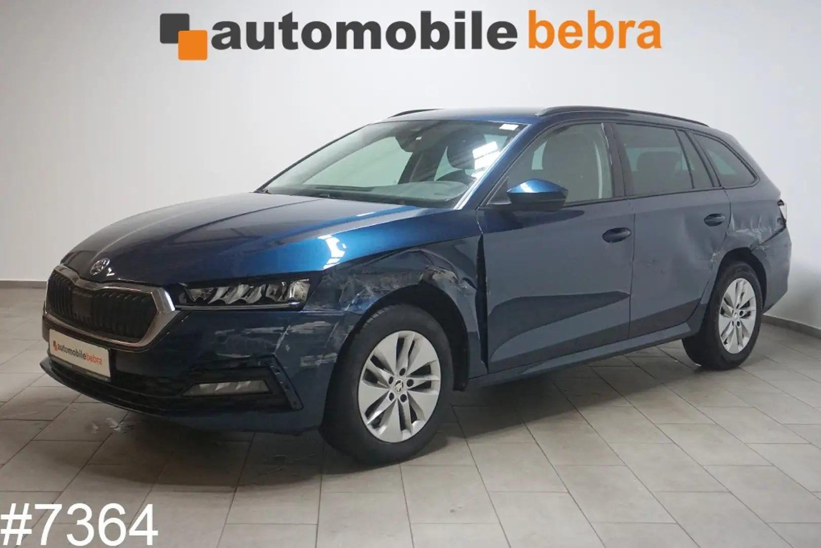 Skoda Octavia 2.0TDI Ambition SHZ LED PDC ALU 16 Blau - 1