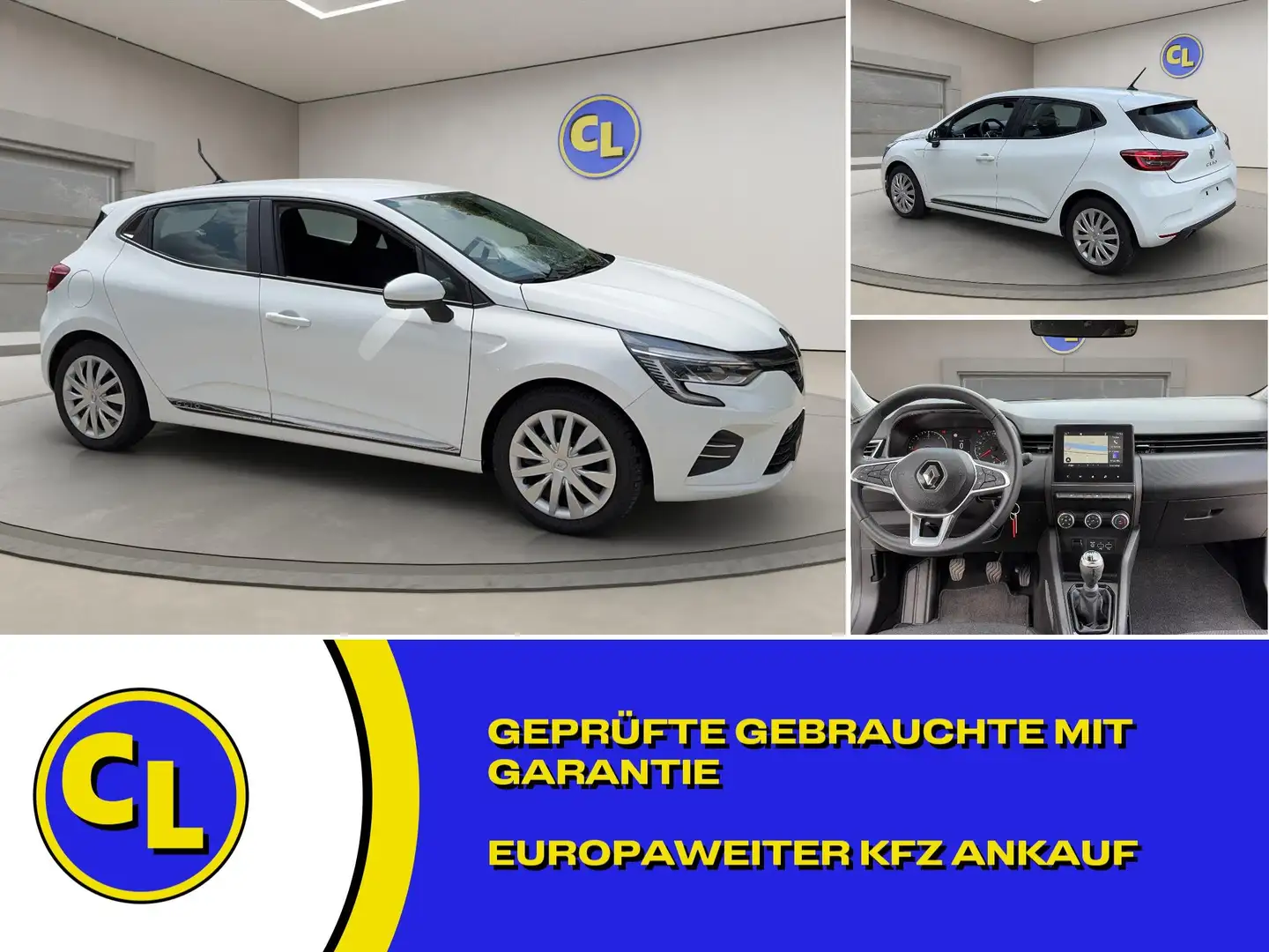 Renault Clio TCe 100 LPG INTENS Weiß - 1