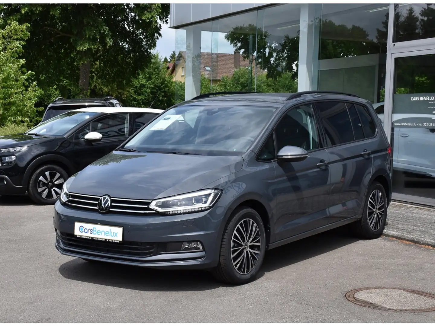 Volkswagen Touran 1.5 TSI DSG 7 PL. ACC GPS SIDE LANE CAM NEUF Gris - 2