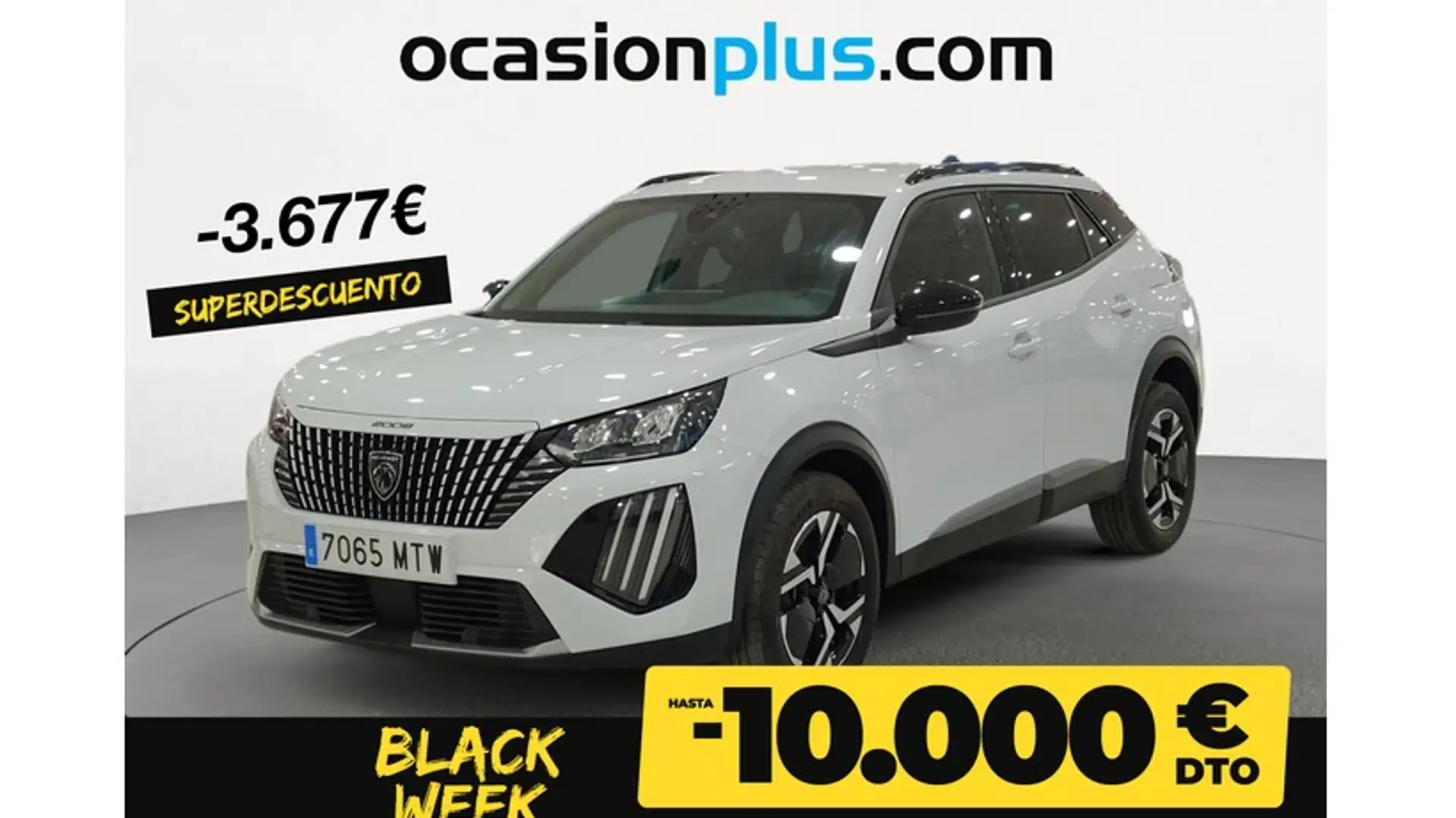 Peugeot 2008 1.2 PureTech S&S Allure 100 Weiß - 1