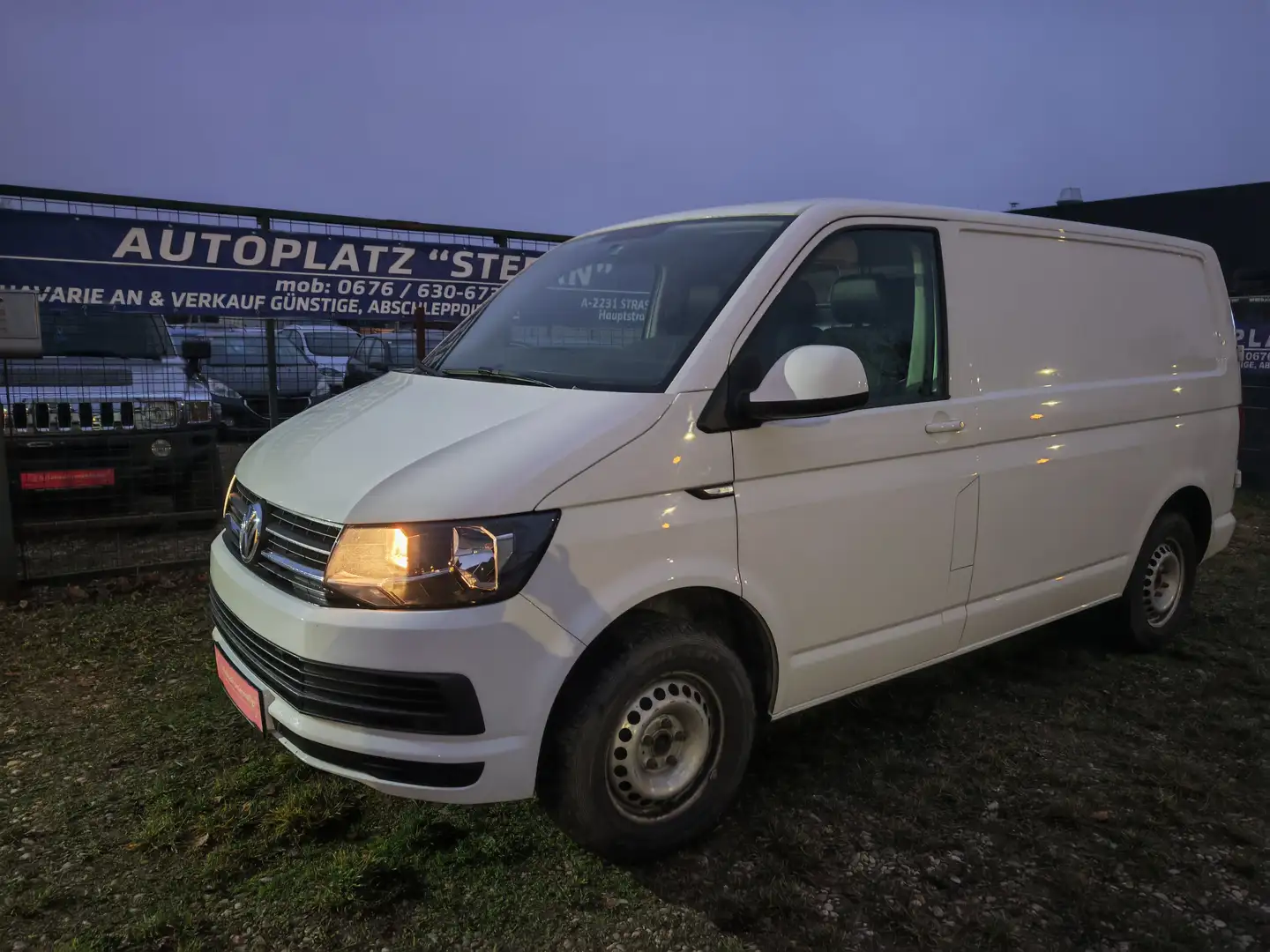Volkswagen T6 Transporter Kasten Weiß - 2