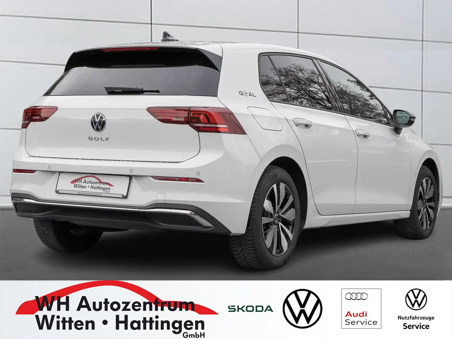 Volkswagen Golf VIII 1.5 l TSI GOAL NAVI AHK GJ-REIFEN LED PDC ACC Weiß - 2