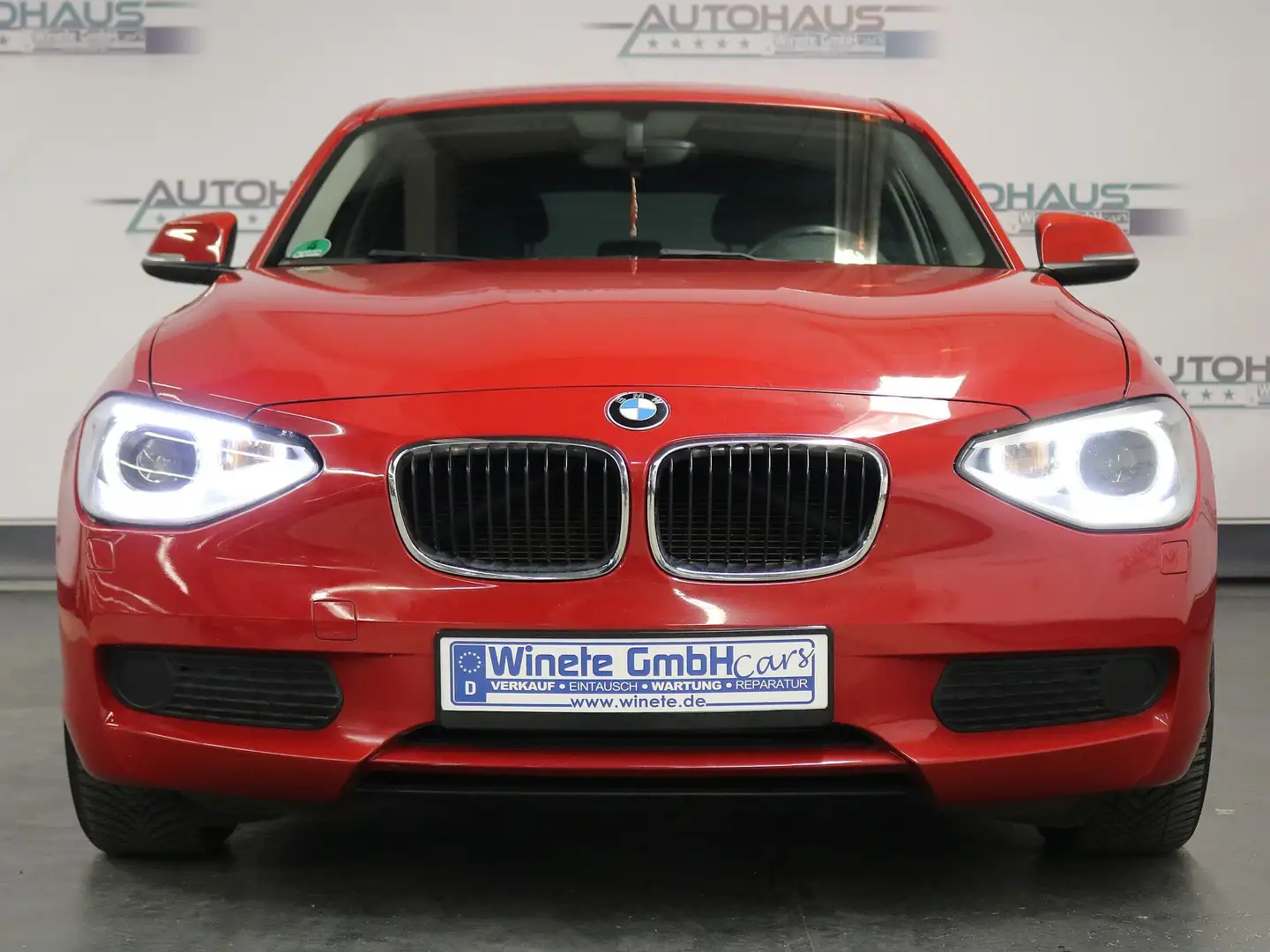 BMW 116 i *2HAND*LED*XENON*PDC*KLIMA*SHZ*u.v.m Rouge - 2