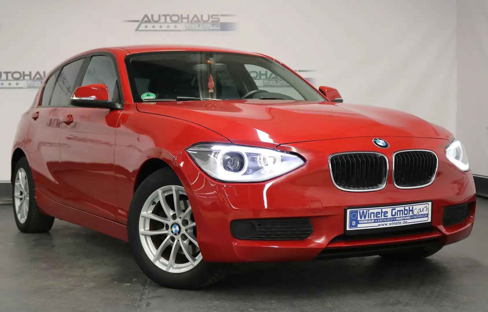 BMW 116 i *2HAND*LED*XENON*PDC*KLIMA*SHZ*u.v.m Rouge - 1