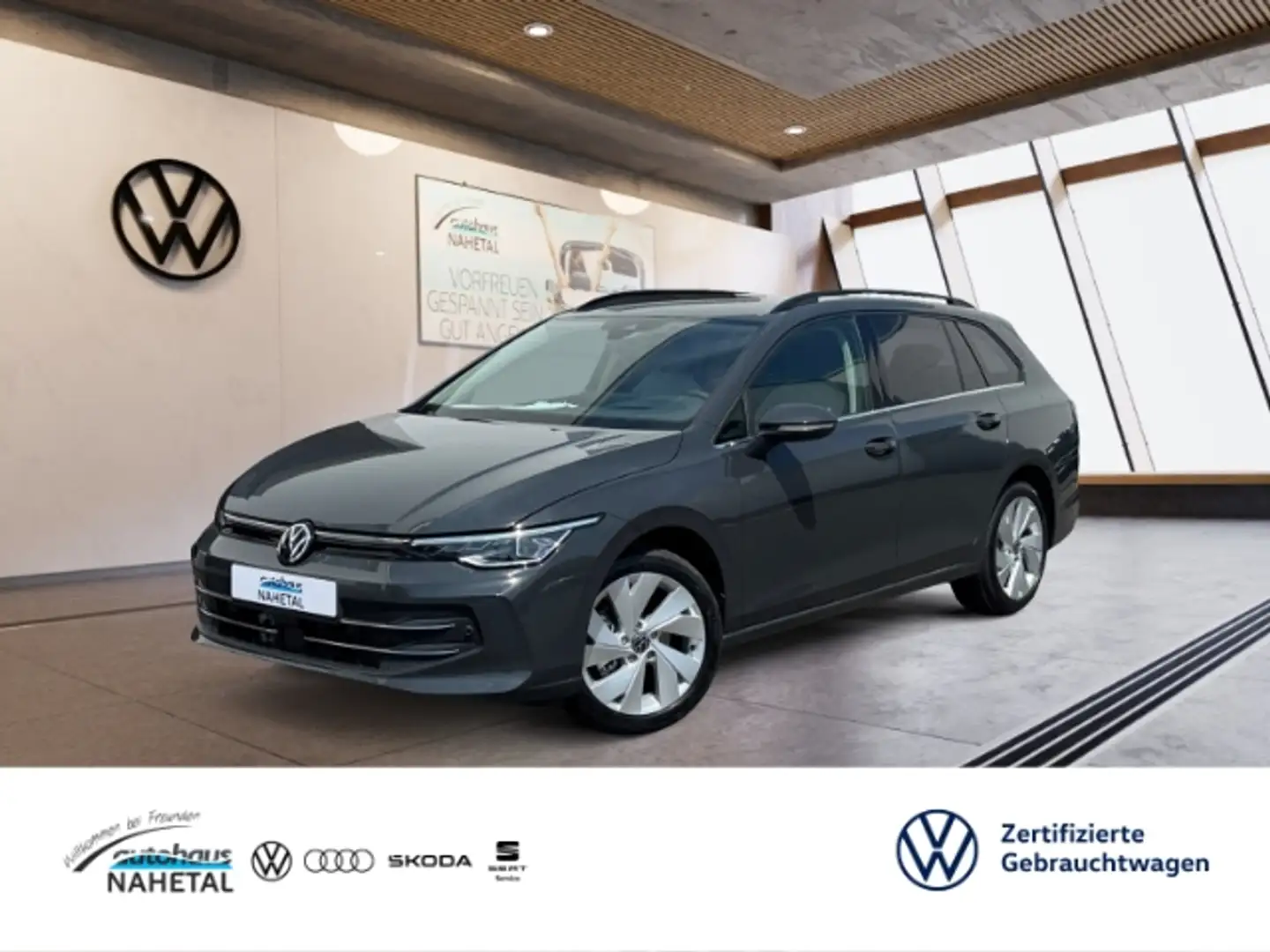 Volkswagen Golf VIII Variant 1.5 eTSI Style  AHK LED-MATRIX BUSINE Gris - 1