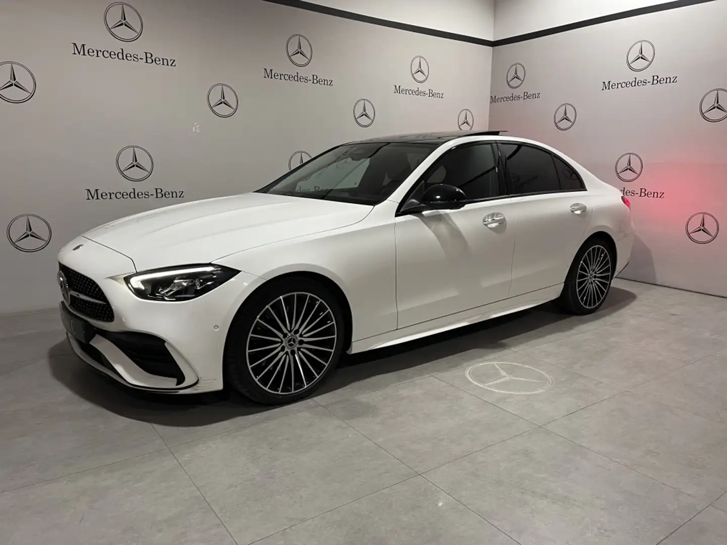 Mercedes-Benz C 220 220d 9G-Tronic White - 1