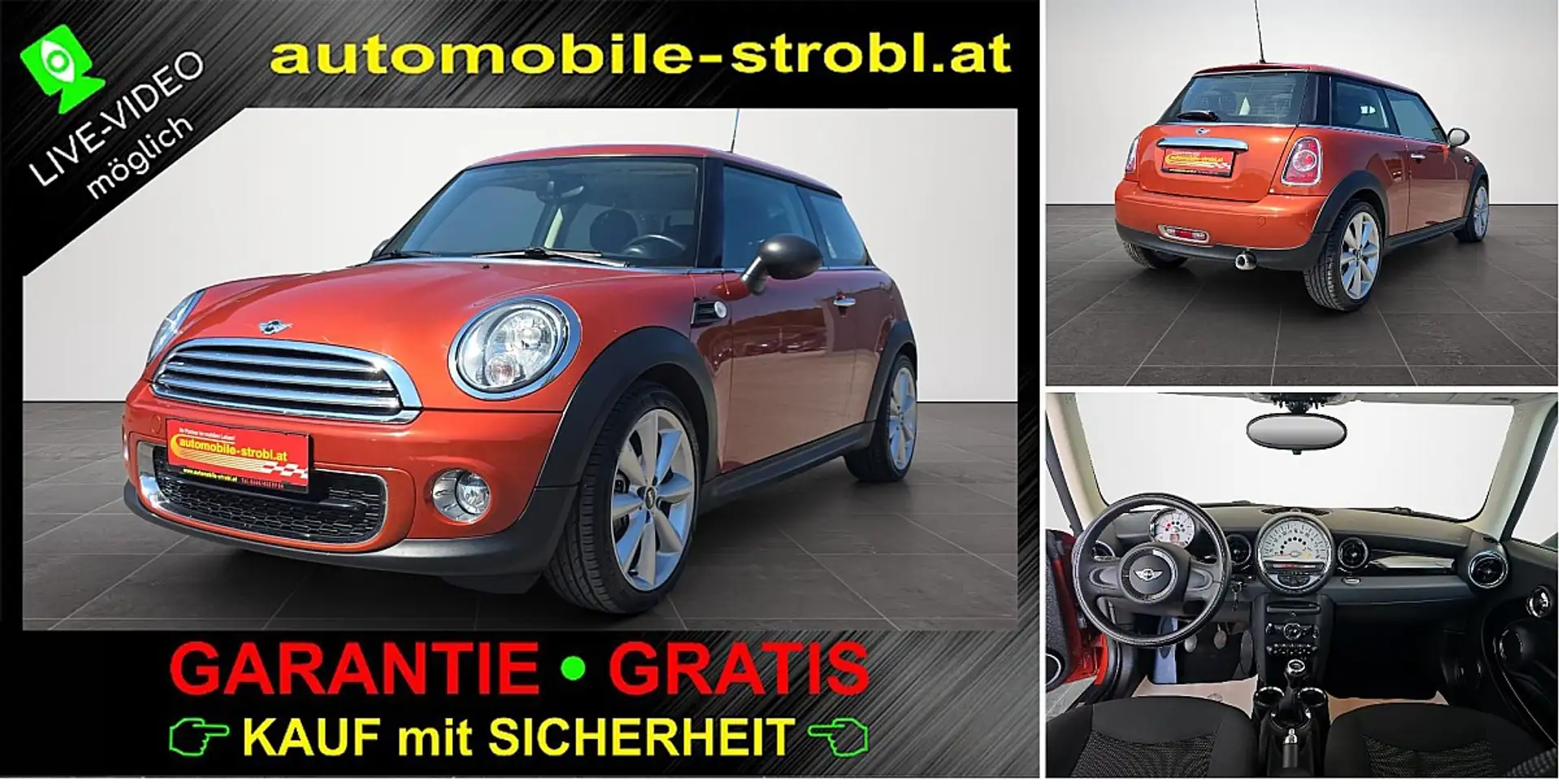 MINI One Mini One D *Top-Ausst.*GARANTIE* Orange - 1