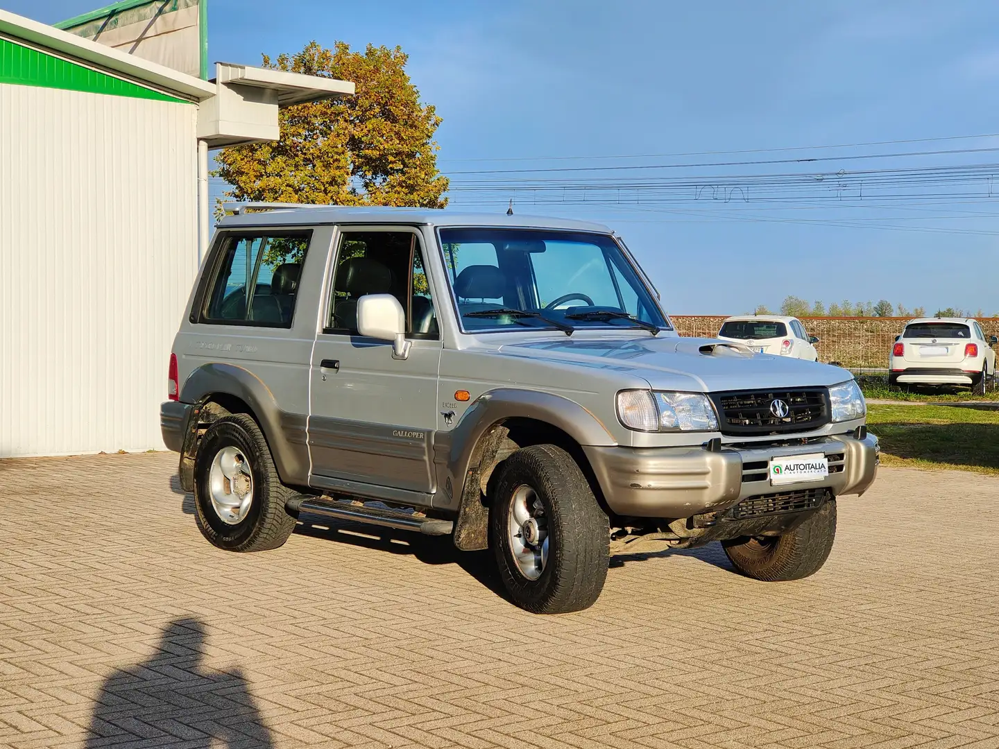 Hyundai Galloper Galloper 3p 2.5 tdi Max + gancio traino Argintiu - 2