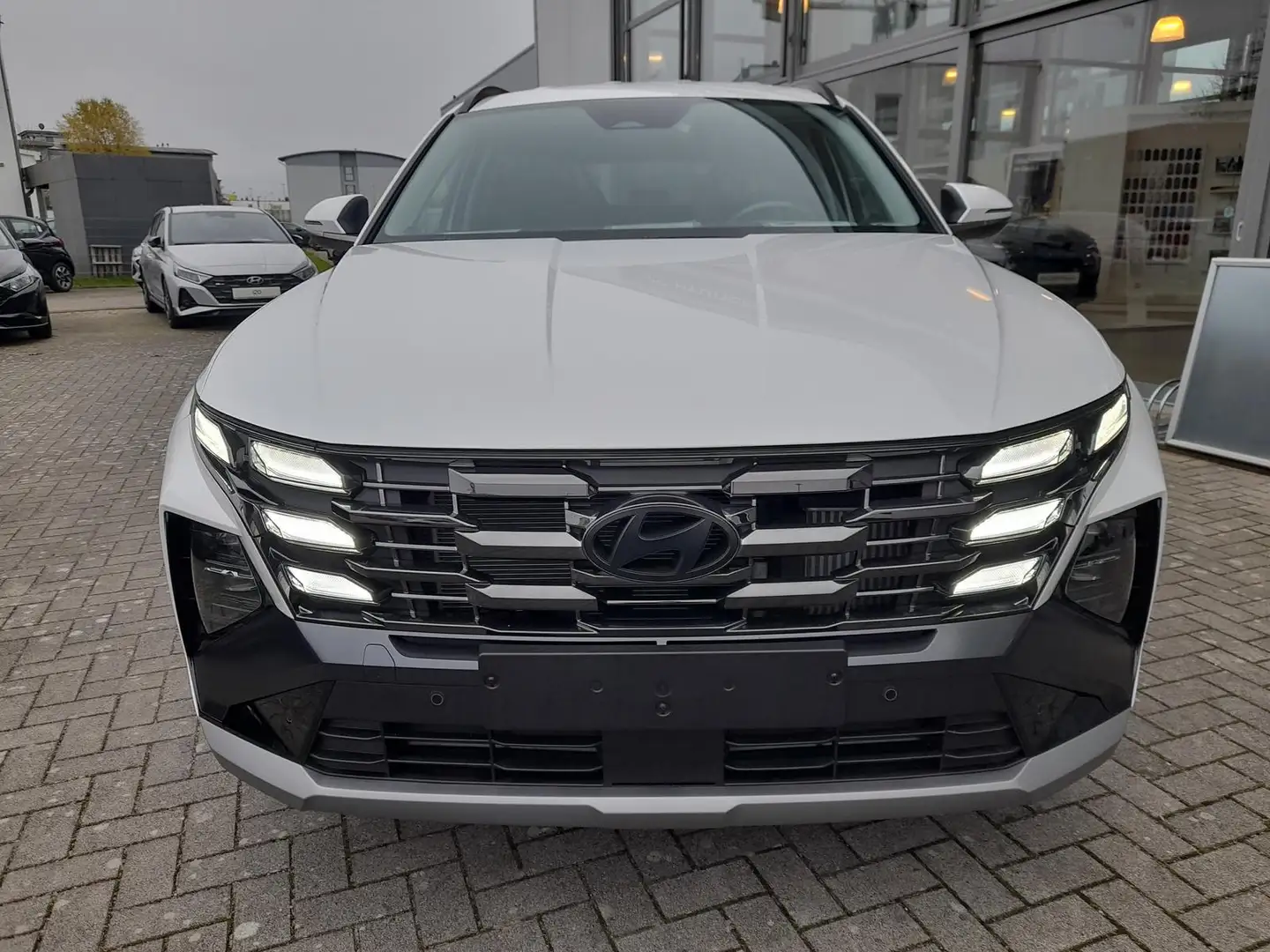 Hyundai TUCSON FL 1.6 48V 7-DCT TREND Matrix-LED.Navi Blanc - 2