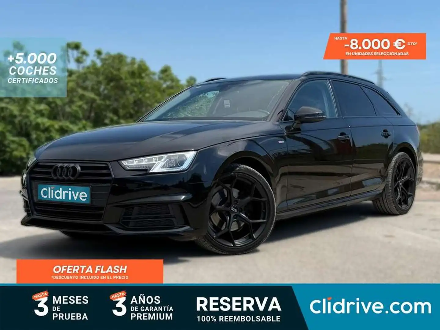 Audi A4 Avant 2.0TDI S tronic 110kW Negro - 1