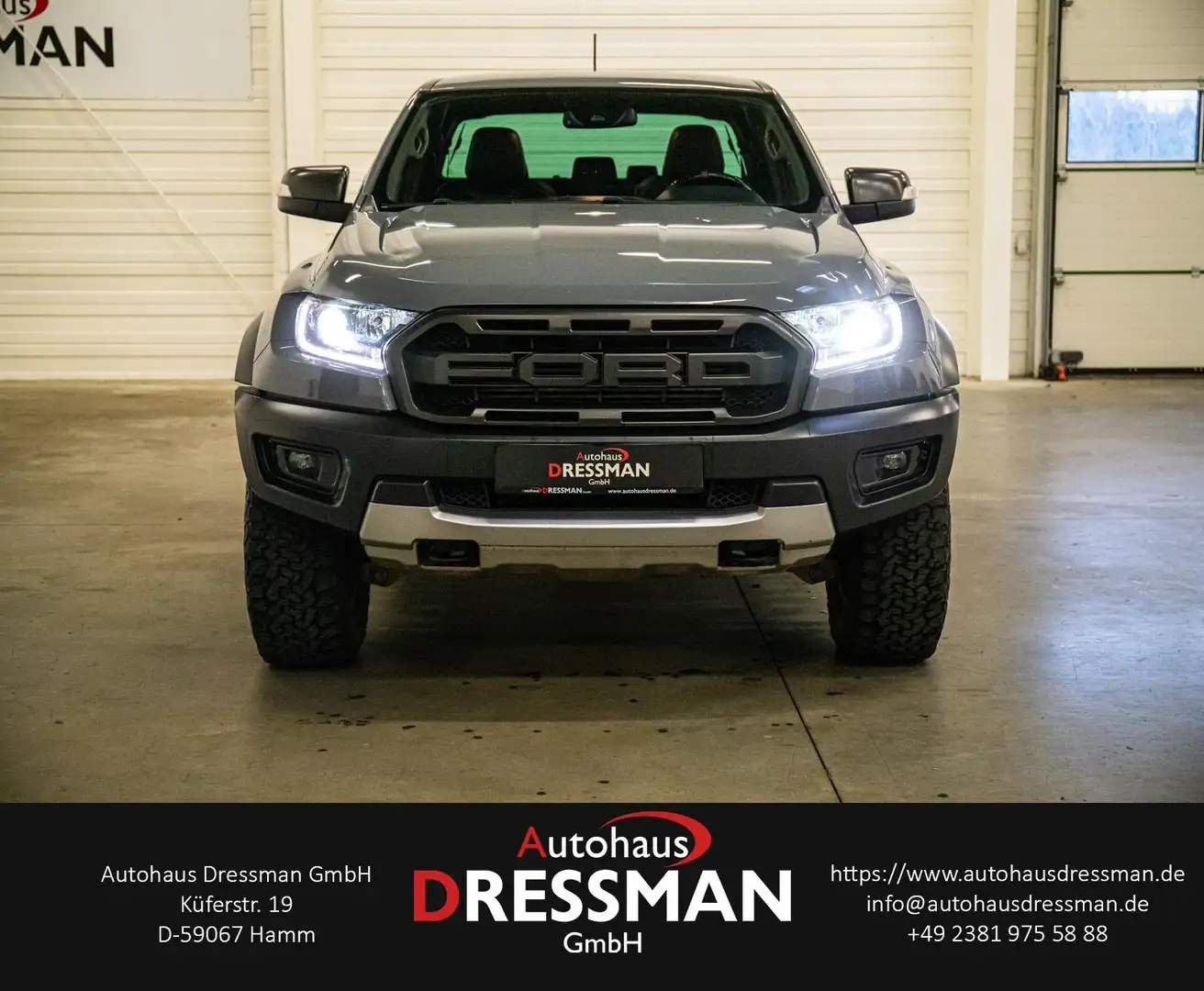 Ford Ranger Raptor 4x4 Panther AHK NAVI KAMERA XENON. Gris - 2