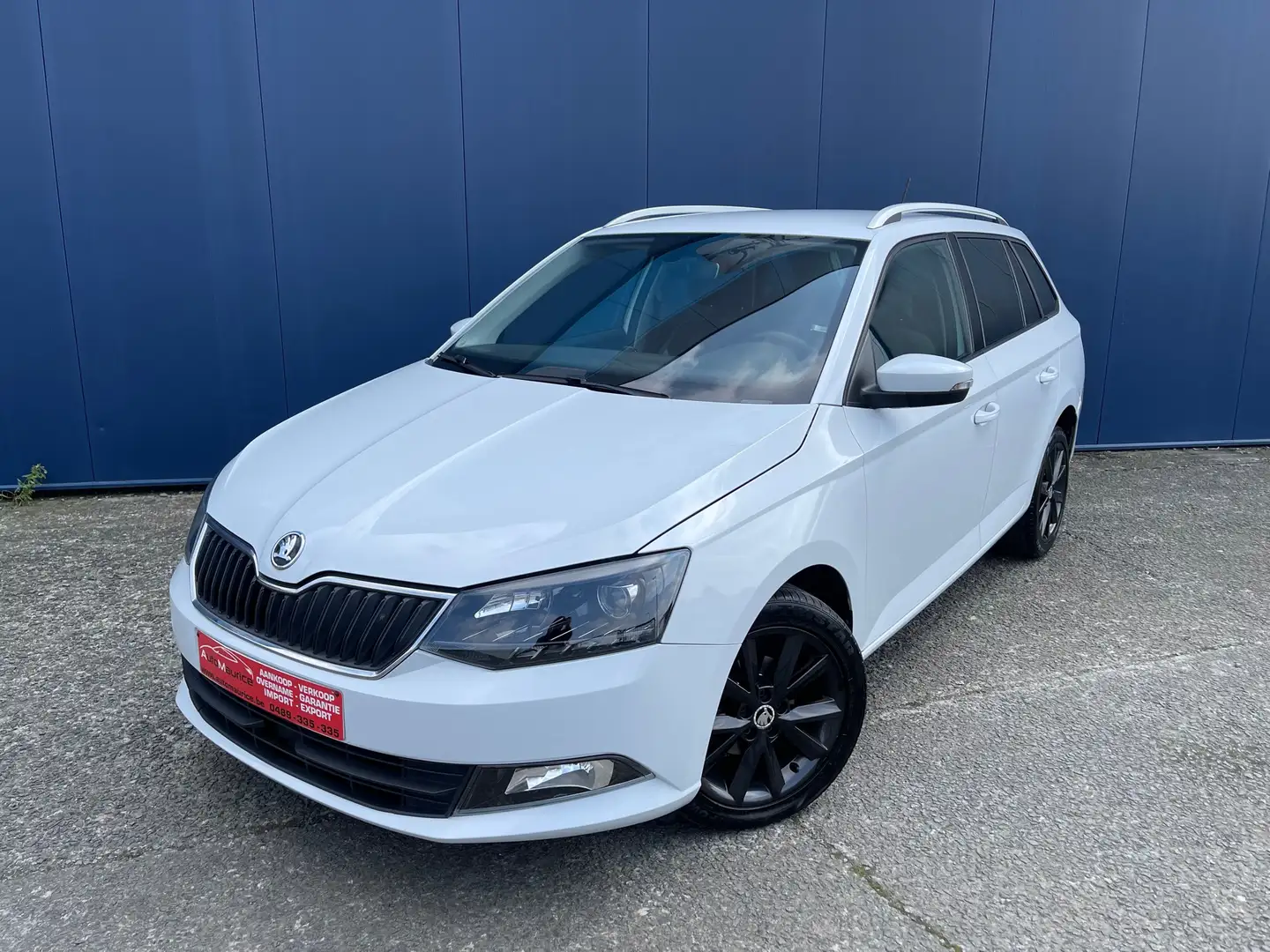 Skoda Fabia 1.4 TDi Euro6b 12Mand Garantie Facce-lift 2015 Blanc - 1