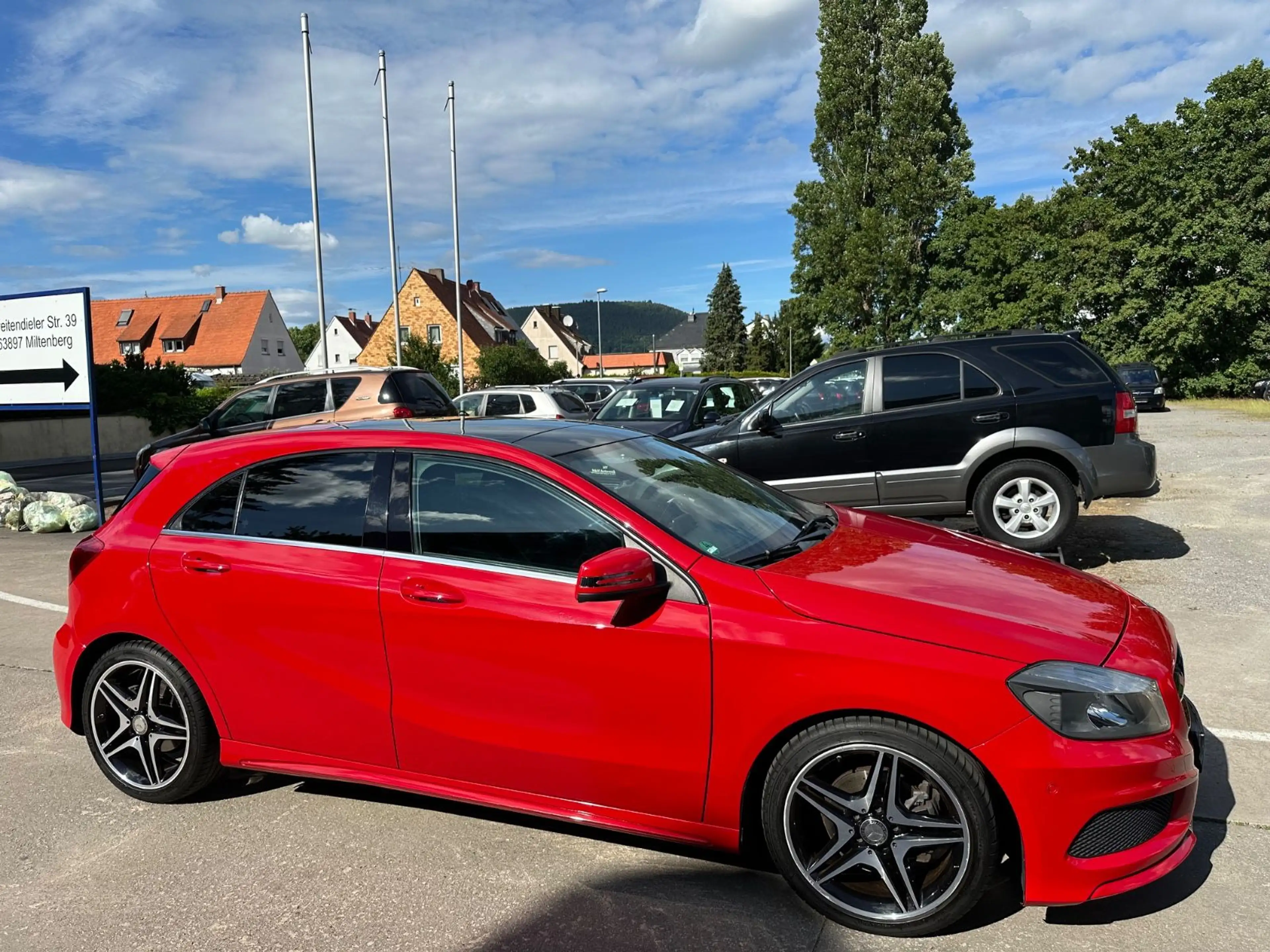 Mercedes-Benz A 180 CDI BlueEfficiency AMG Line-Panorama-Navi