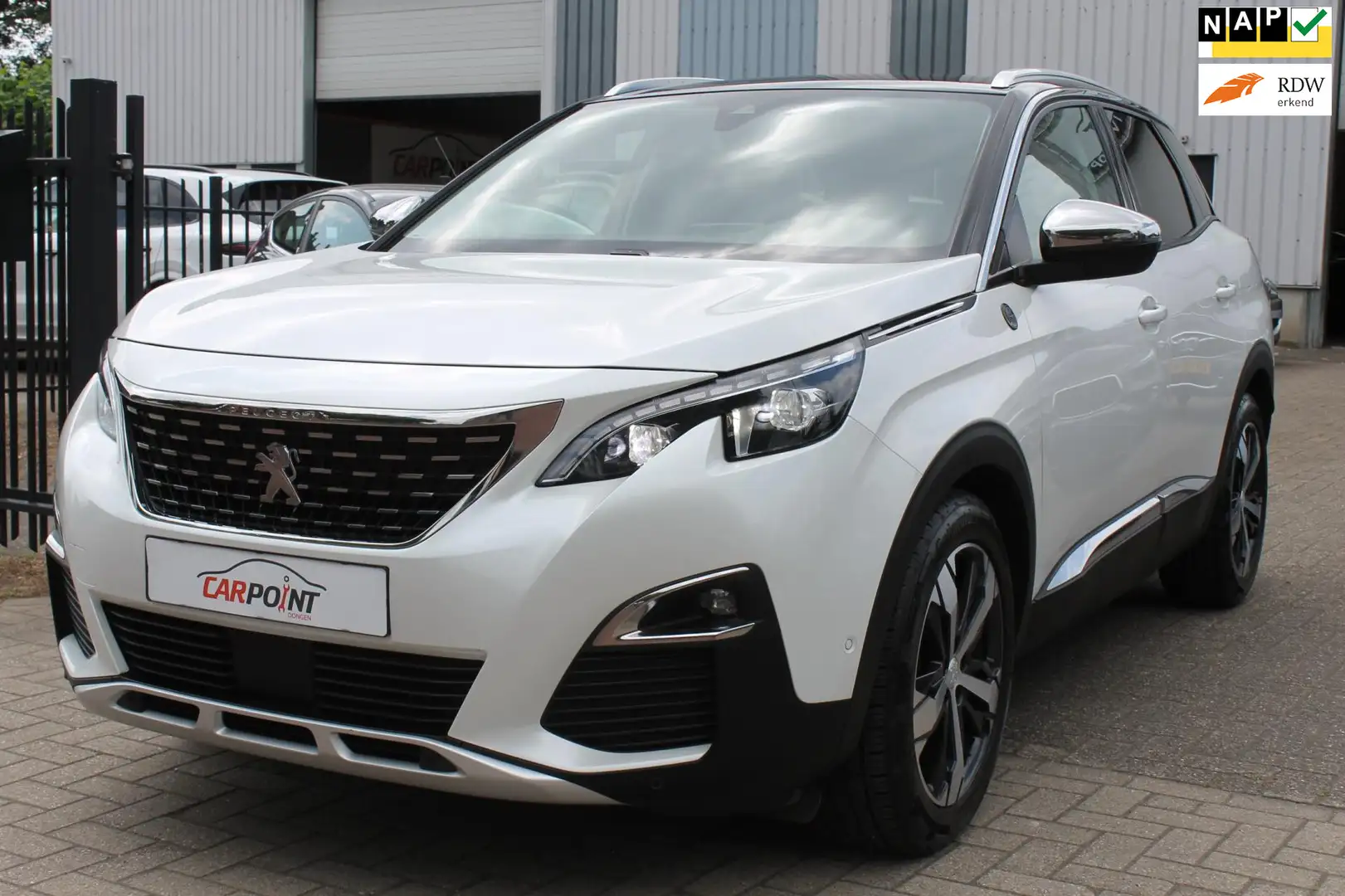 Peugeot 3008 1.2 PureTech Crossway 360 Leer Trekhaak Keyless! Blanc - 1