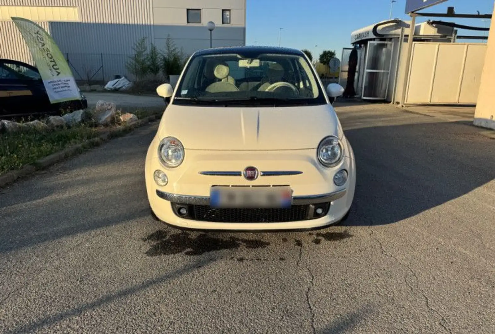 Fiat 500 1.3 Multijet 16v 95ch DPF S&amp;S Lounge Weiß - 2
