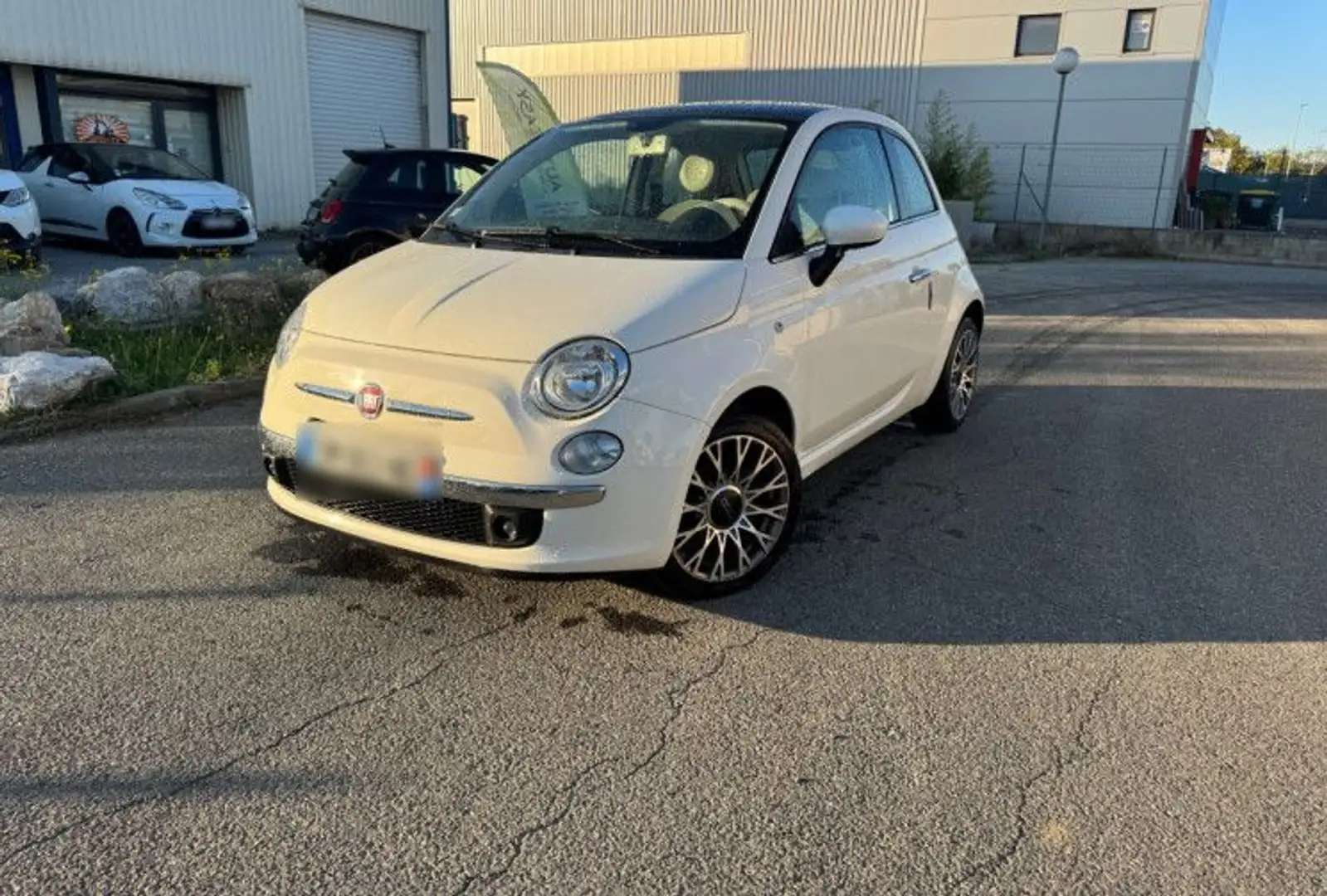 Fiat 500 1.3 Multijet 16v 95ch DPF S&amp;S Lounge Weiß - 1
