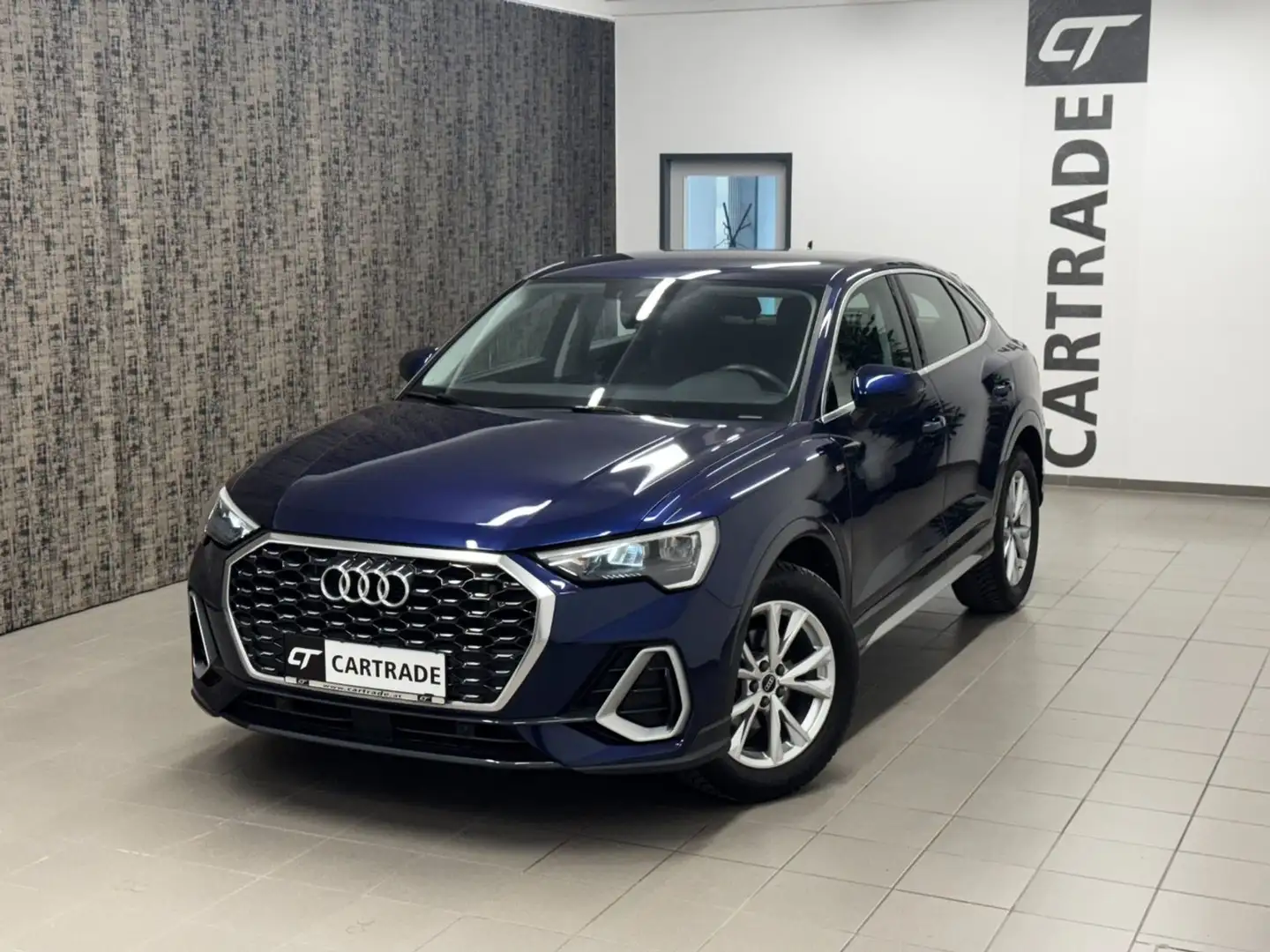 Audi Q3 Sportback 35 2.0 TDI S line Blau - 2