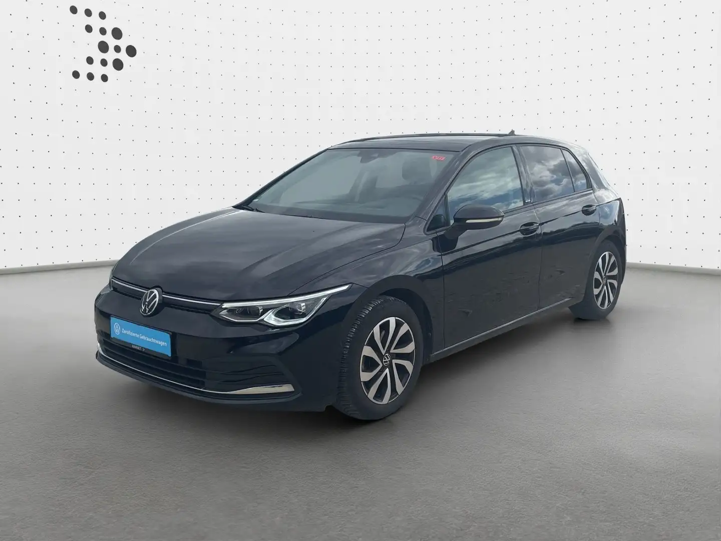 Volkswagen Golf VIII 2.0 TDI DSG Active*Navi*AHK*Pano*IQ-Li Schwarz - 2