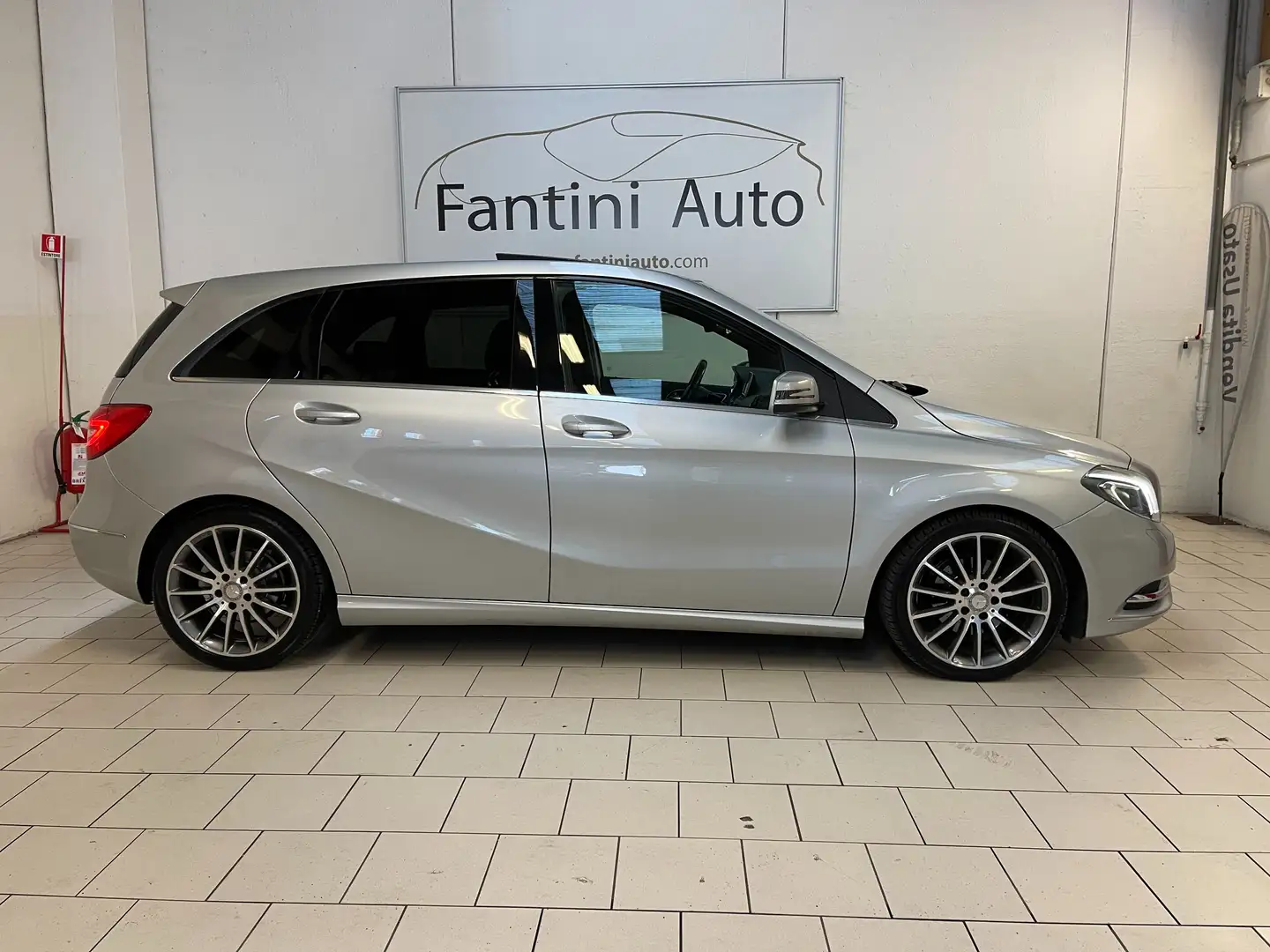 Mercedes-Benz B 180 d Premium Full Edition auto-Ok Neopat-LEGGI SOTTO Argent - 2
