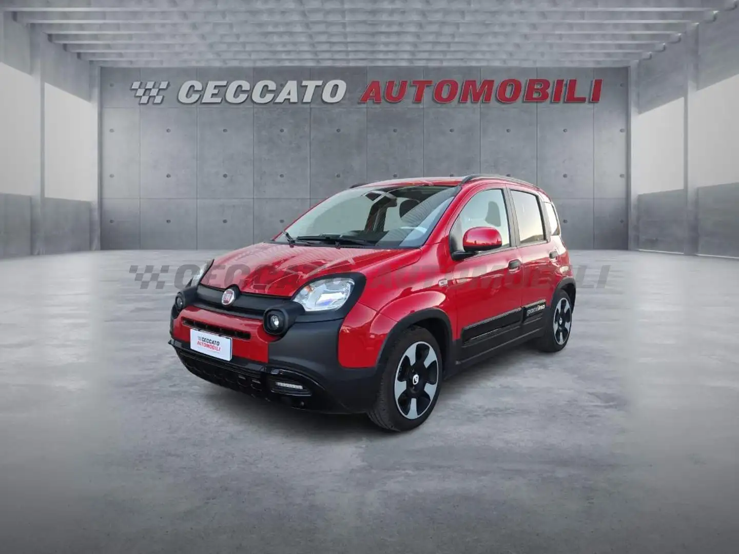 Fiat Panda Pandina 1.0 firefly hybrid s&s 70cv Rouge - 1