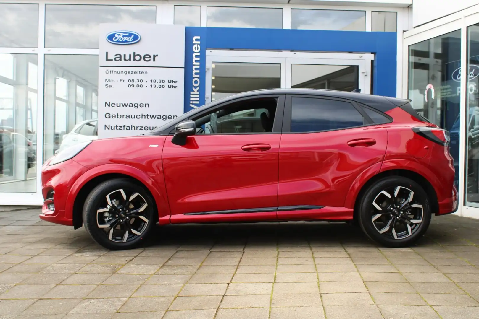 Ford Puma Puma 1,0 mHEV 'ST-Line X' 5-türig  Navi/Klima/LED Rood - 2