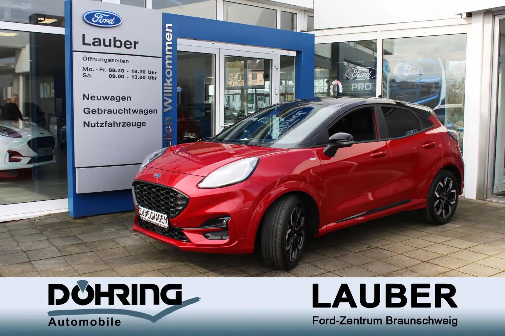 Ford Puma Puma 1,0 mHEV 'ST-Line X' 5-türig  Navi/Klima/LED Rood - 1