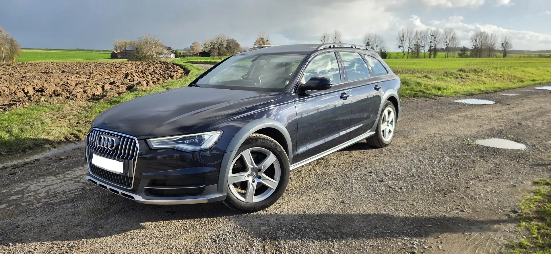 Audi A6 allroad A6 ALLROAD QUATTRO 3.0 TDI 240 AMBITION LUXE TIPTRONIC A Bleu - 1