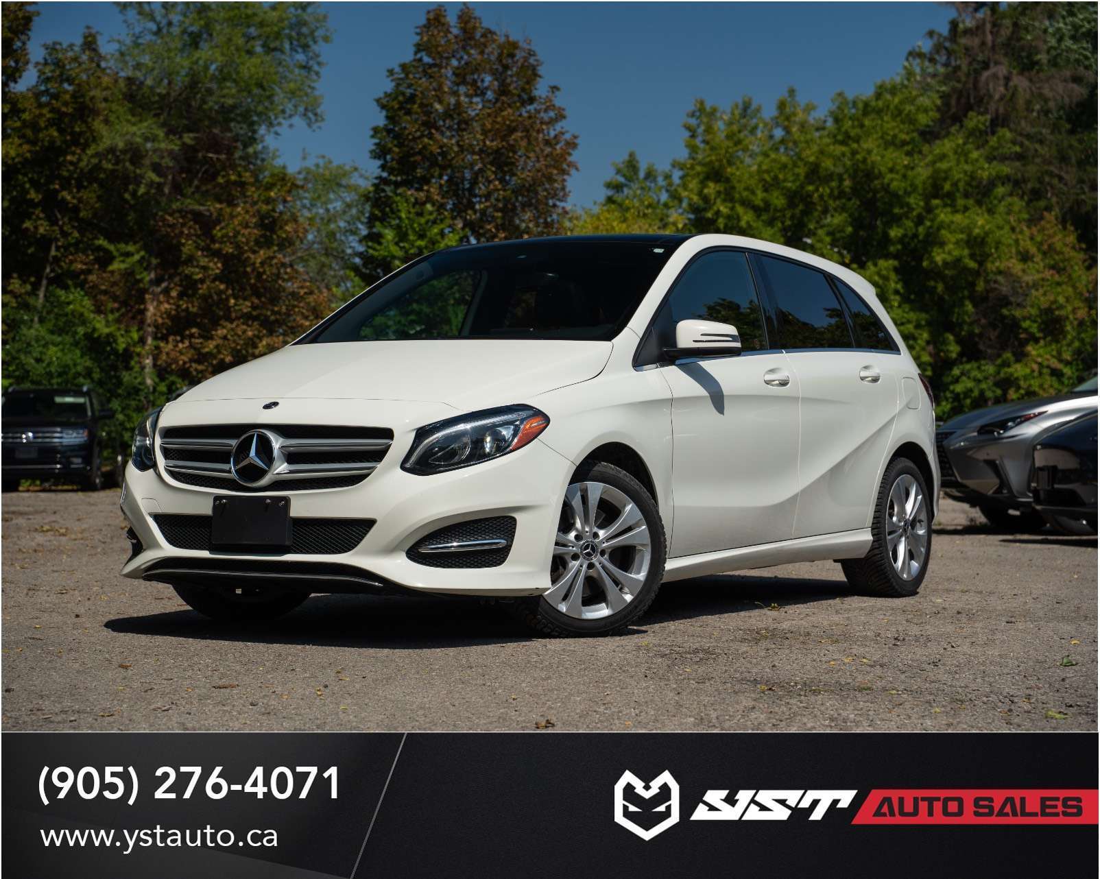 2018 Mercedes-Benz B-Class 4Matic|NoAccident|Avantgrade|Pano|Carplay|Navi|BSM