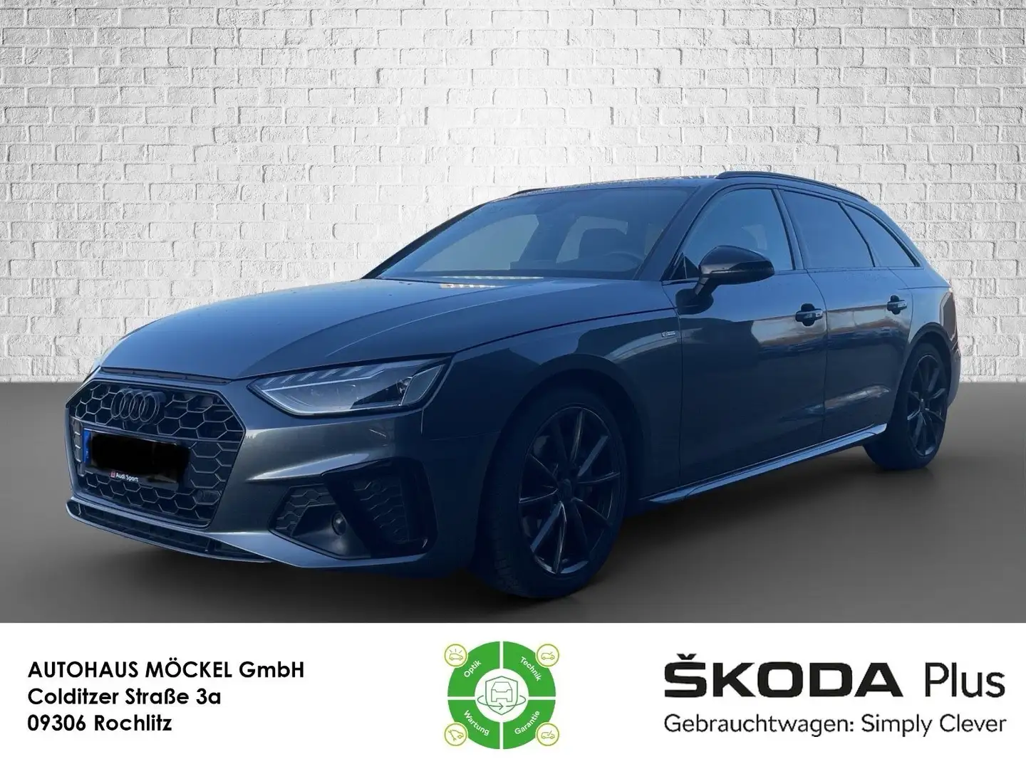 Audi A4 Avant 40 TDI S line NAVI/B&O/ACC/LED/Kamera Grau - 1