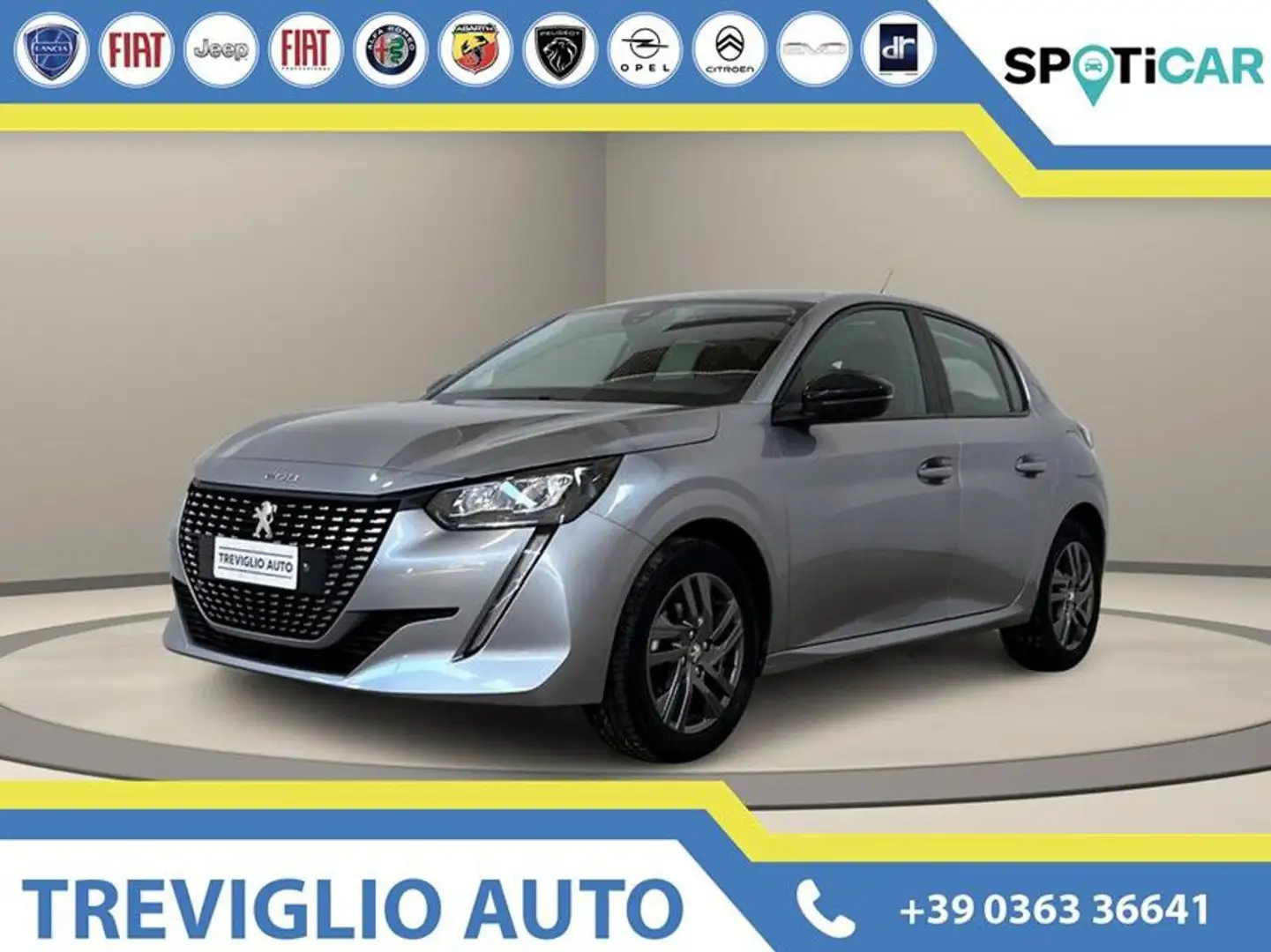 Peugeot 208 PureTech 75 Stop&Start 5 porte Active Pack Grigio - 1