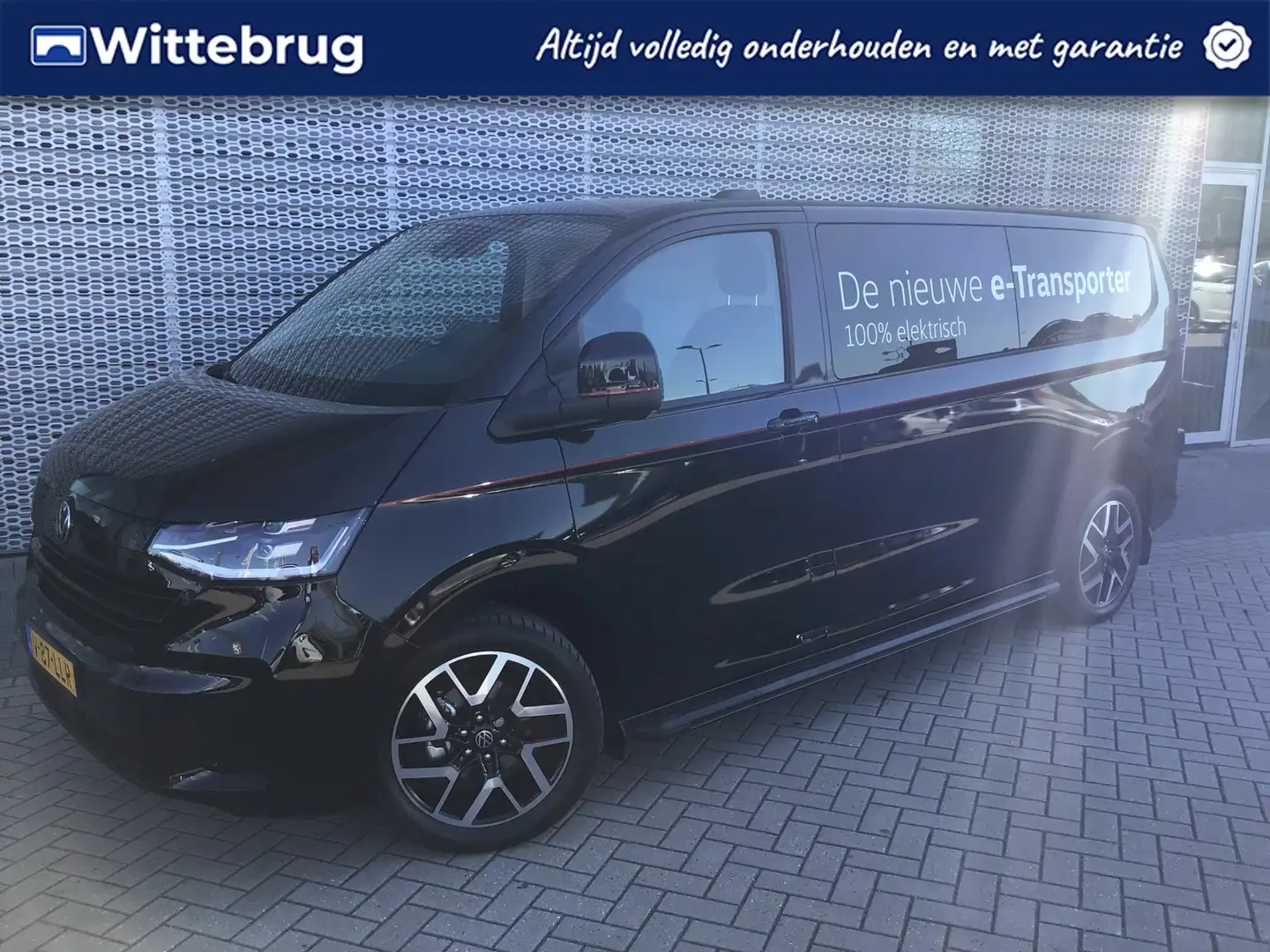 Volkswagen Transporter e-Transporter 32 L2H1 286PK Style 64 kWh Noir - 1