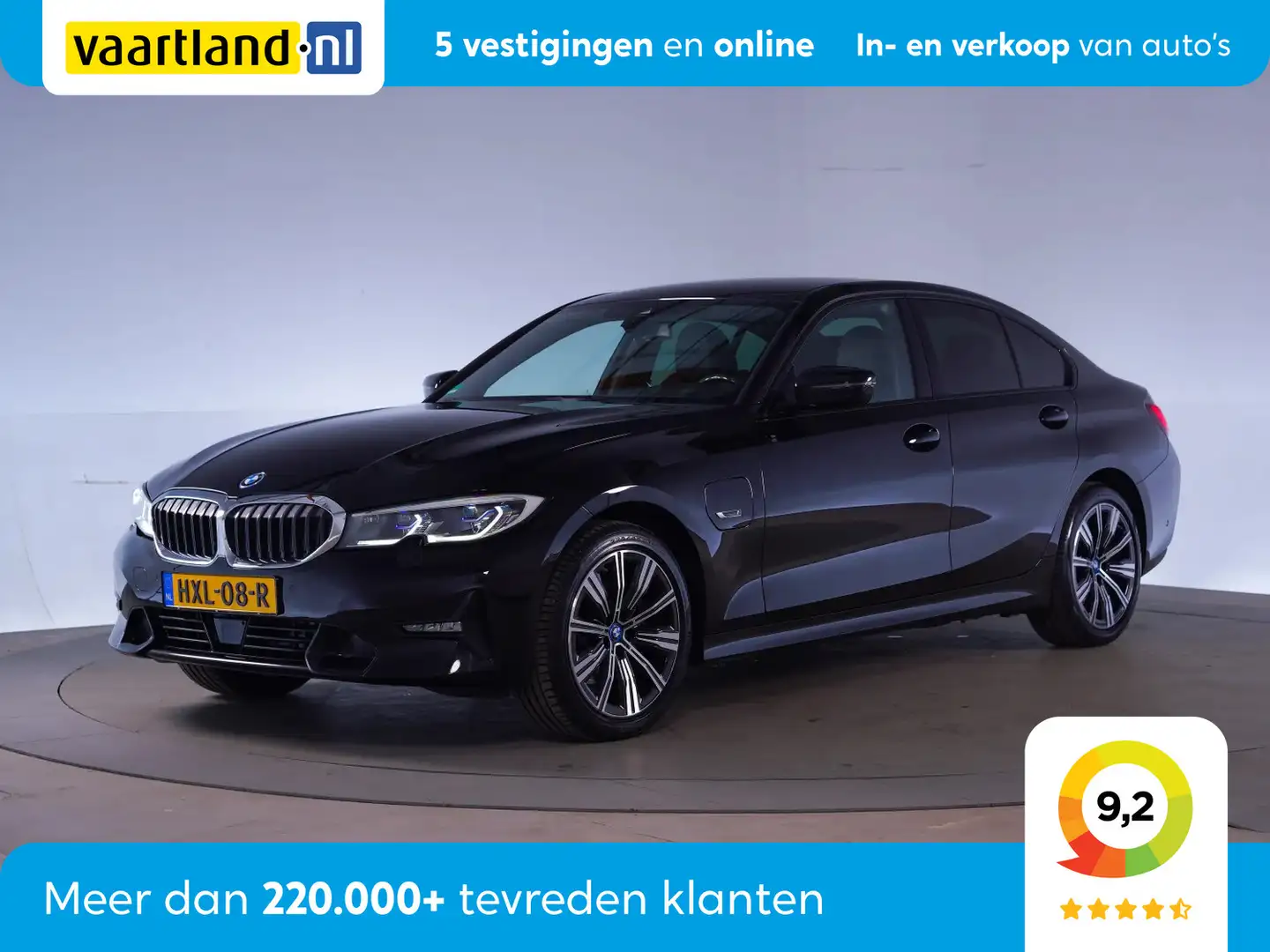 BMW 320 3-serie 320e 204pk High Executive Sport Aut. [ LED Schwarz - 1