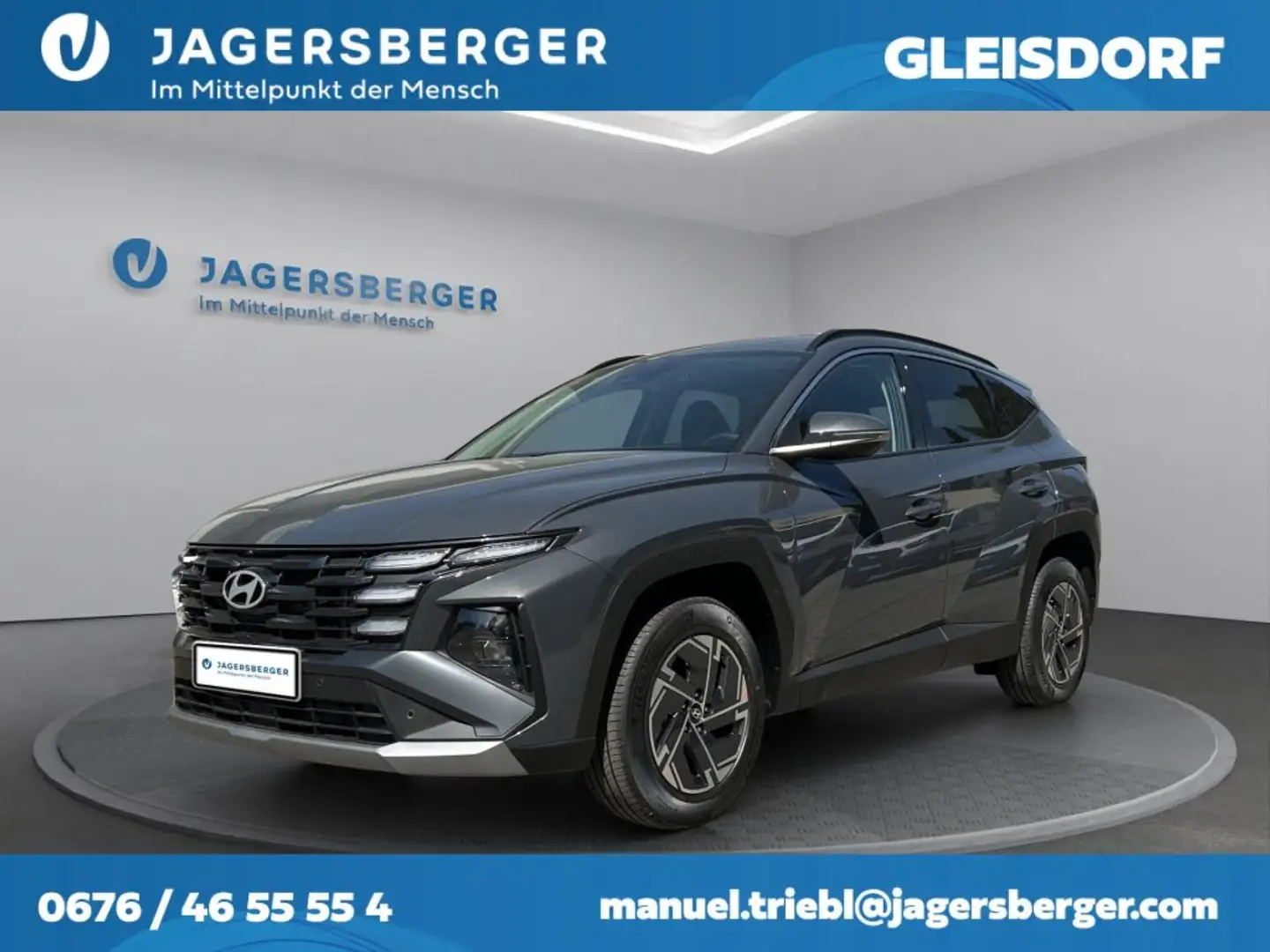 Hyundai TUCSON Jubile 1,6 T-GDi HEV 2WD AUTOMATIK Grau - 1