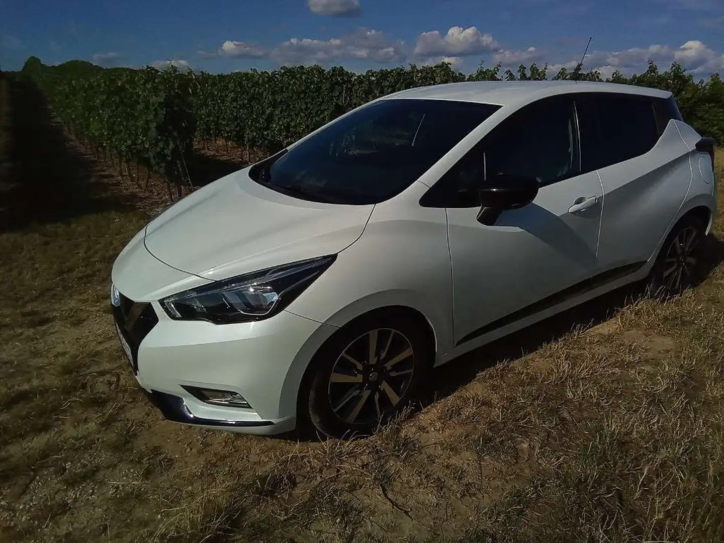 Nissan Micra Micra 1,0 Acenta Acenta Weiß - 2