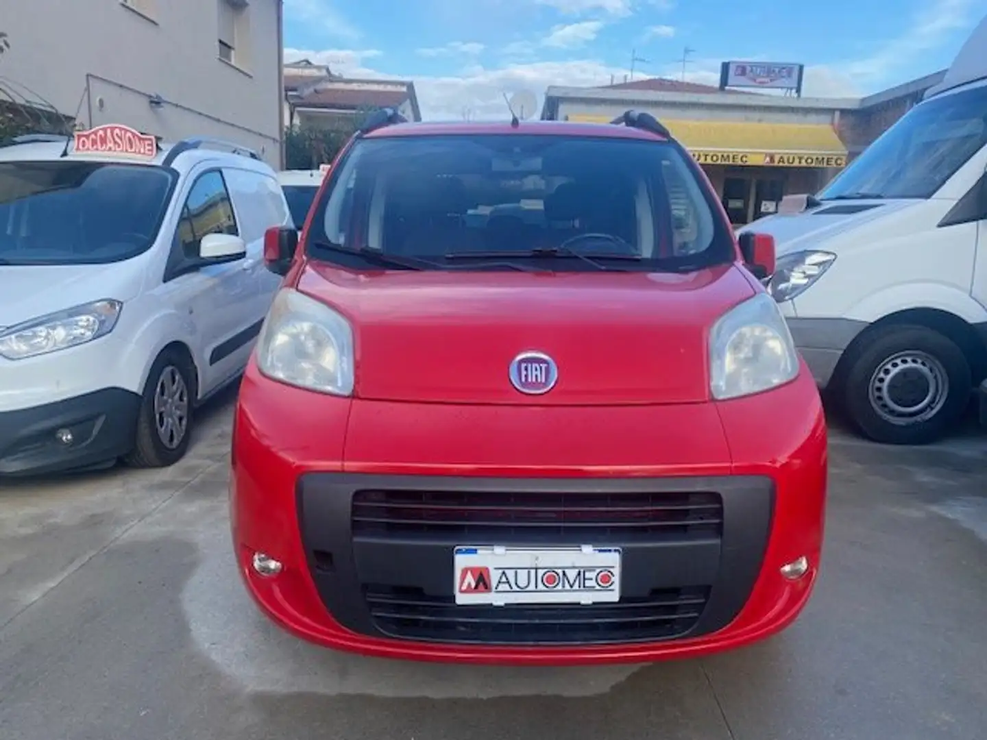 Fiat Qubo Qubo 2008 1.3 mjt 16v Dynamic 80cv Rood - 2