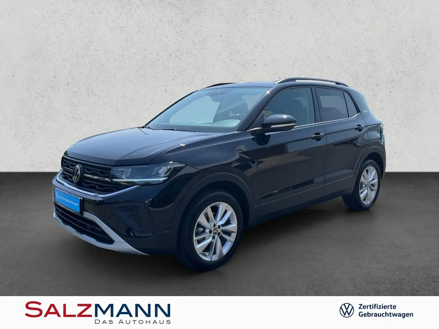 Volkswagen T-Cross 1.0 DSG Goal, Navi, Kamera, LED, ACC KLI Noir - 1