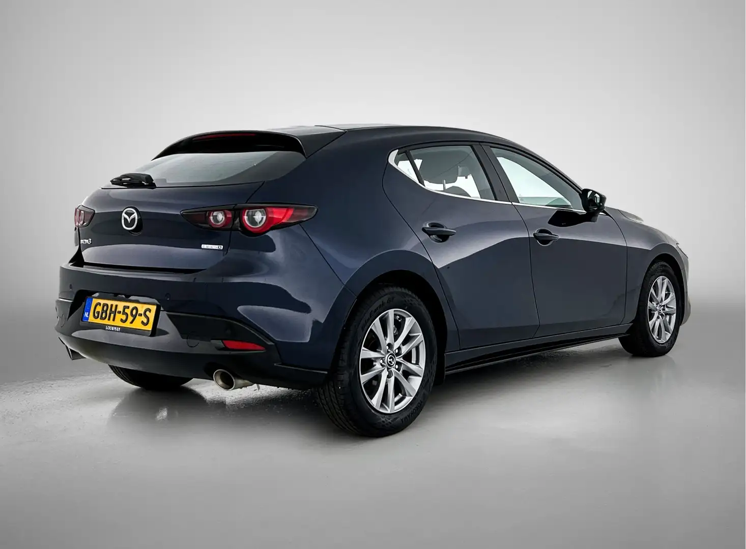 Mazda 3 2.0 e-SkyActiv-X M Hybrid 186 Prime-line | Carplay Blau - 2