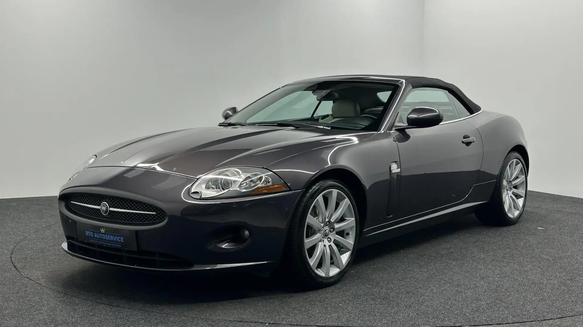 Jaguar XK 3.5 V8 Convertible|stoelverwarming|PDC V+A|navi. Gris - 2