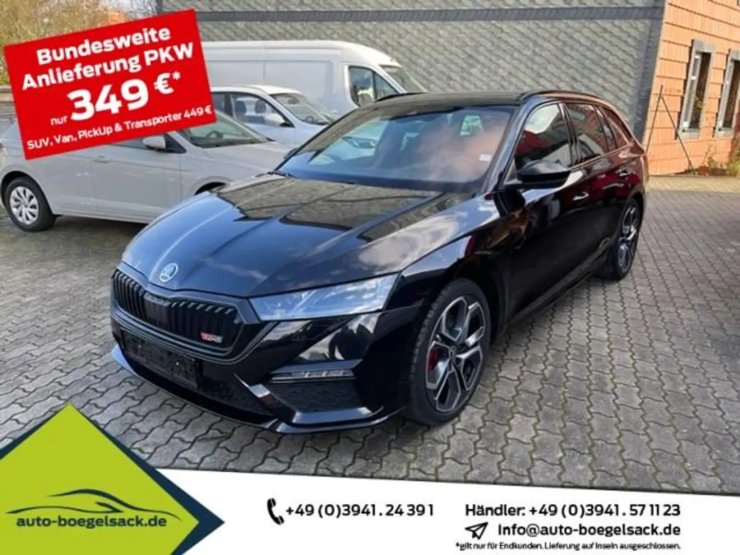 Skoda Octavia Combi RS TSI DSG+STANDHEIZ+GARANTIE05/28 Schwarz - 1